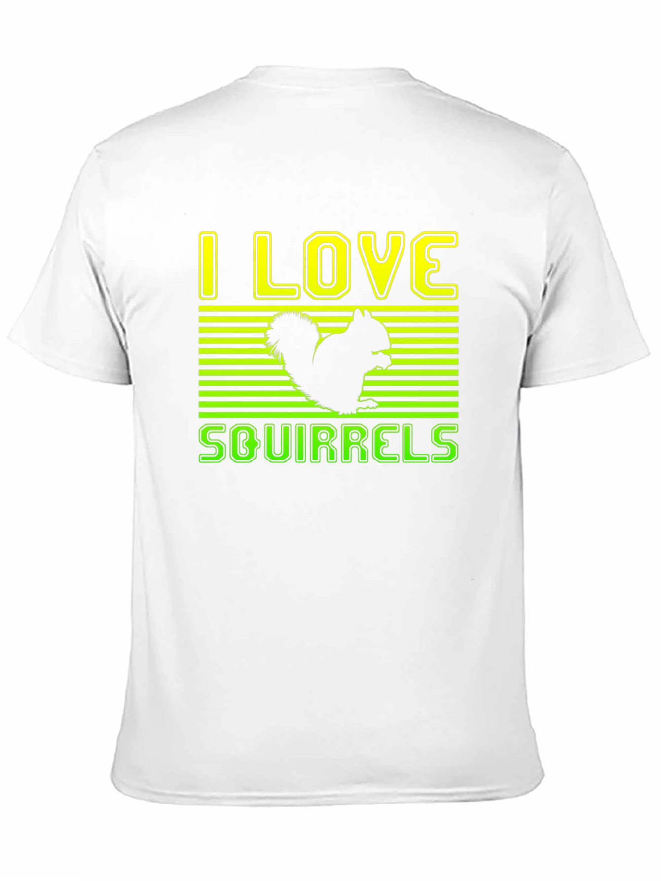 I Love Squirrels Graphic T-Shirt
