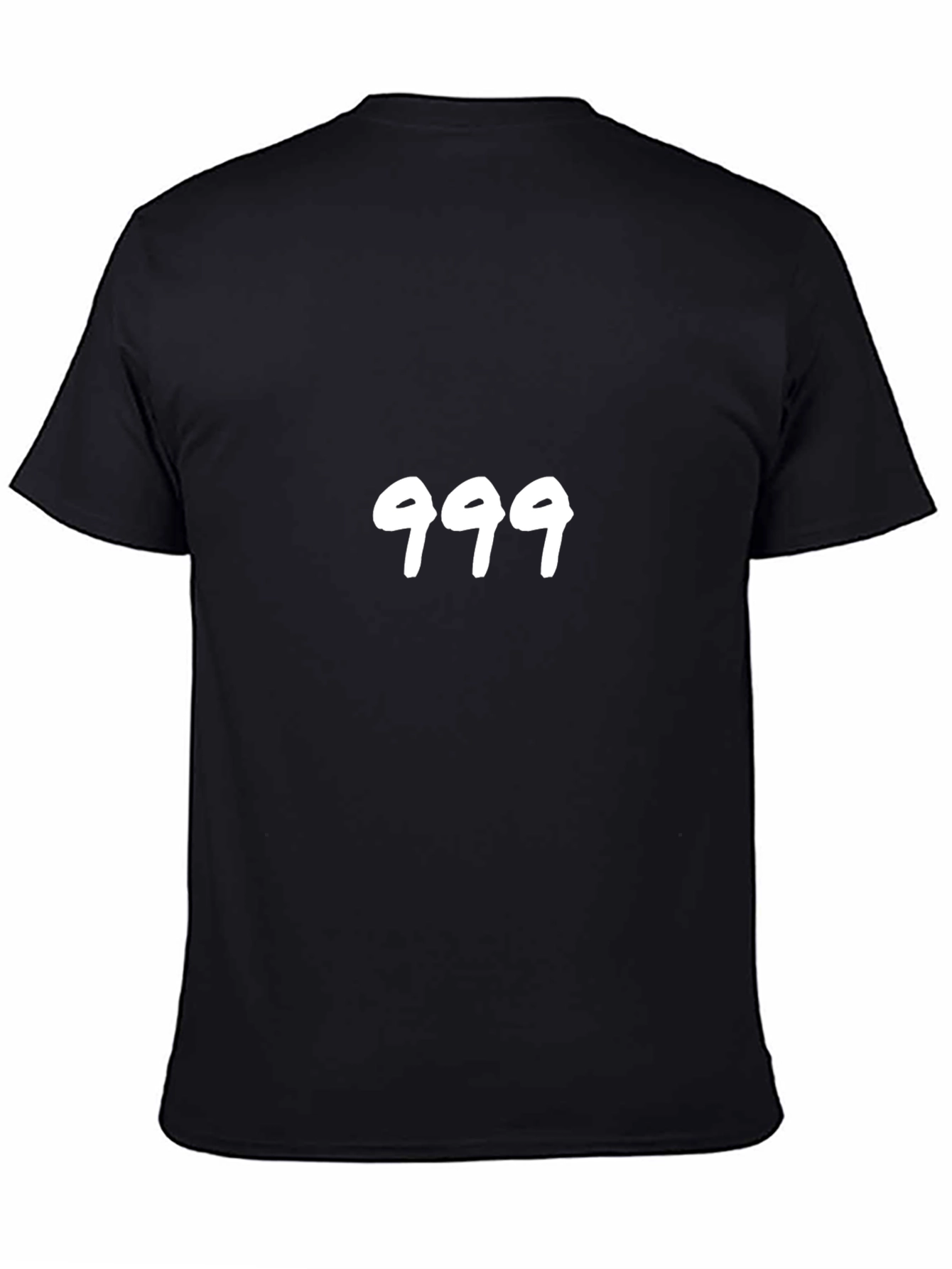 999 Black Graphic T-Shirt