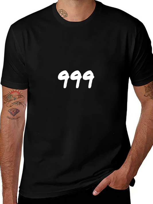 999 Black Graphic T-Shirt