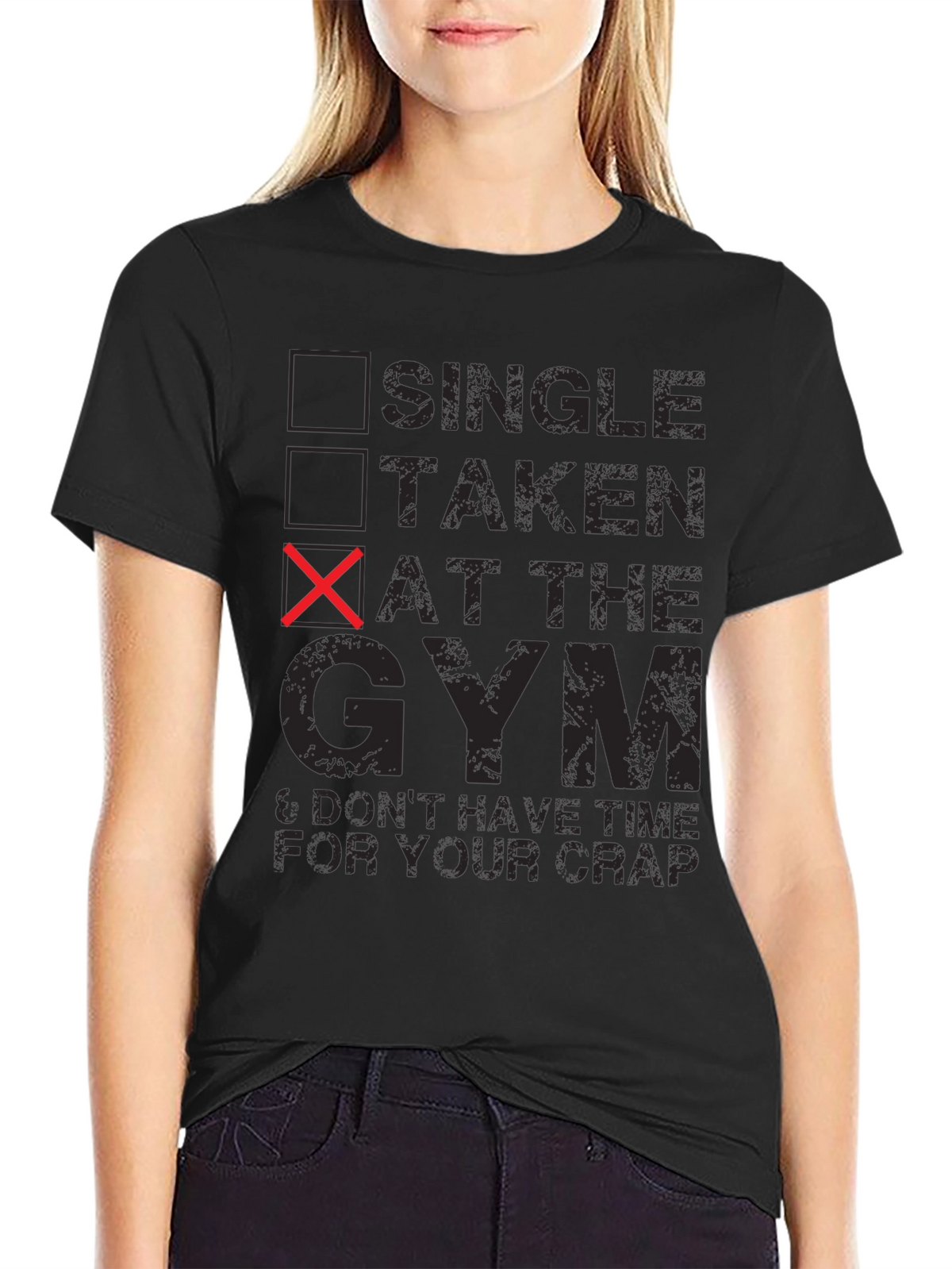 Gym Rat T-Shirt - Single Taken At The Gym