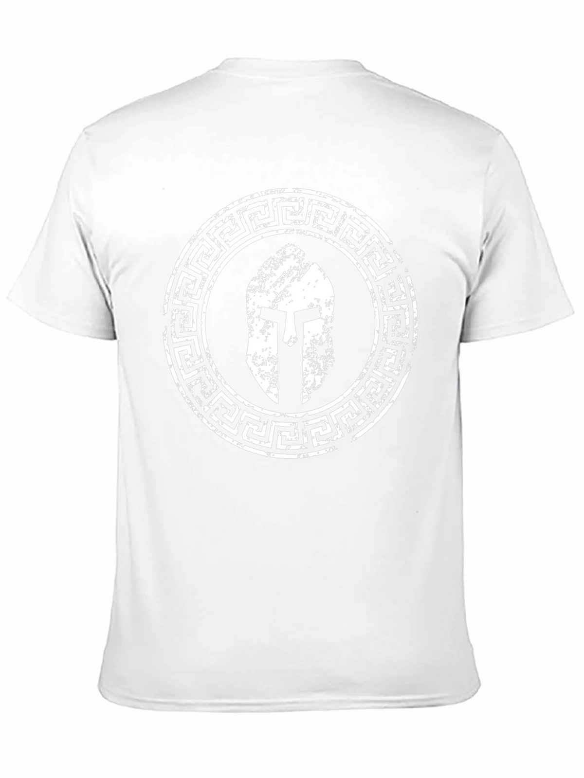 Spartan Helmet Graphic T-Shirt - Black