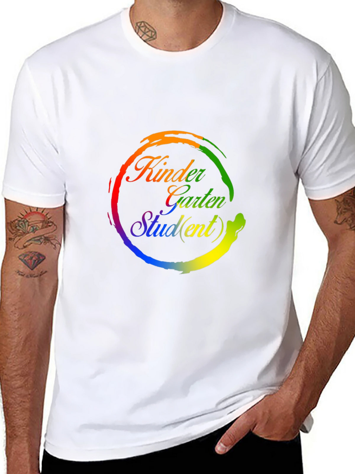 Rainbow Kindergarten Student T-Shirt