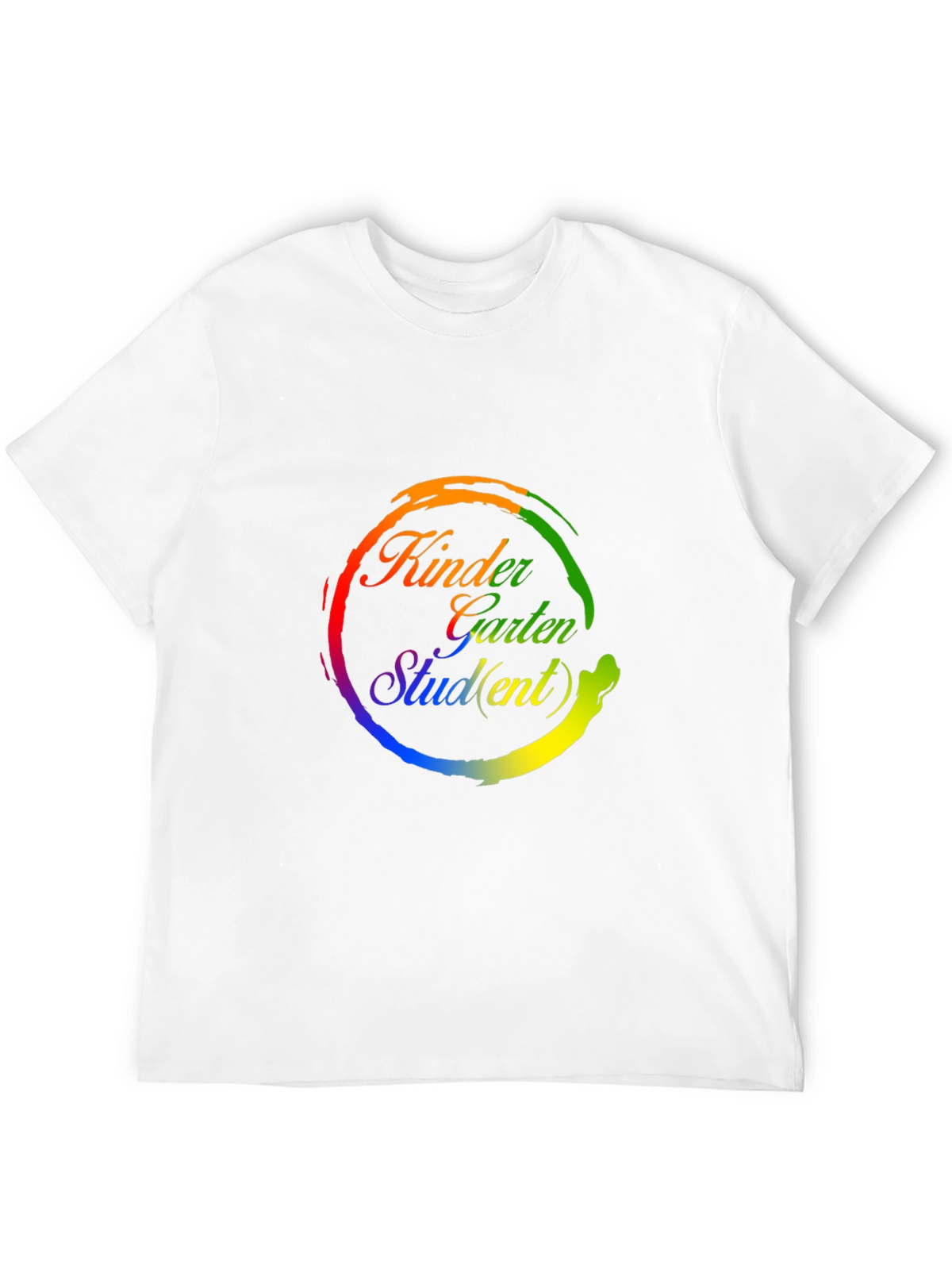 Rainbow Kindergarten Student T-Shirt