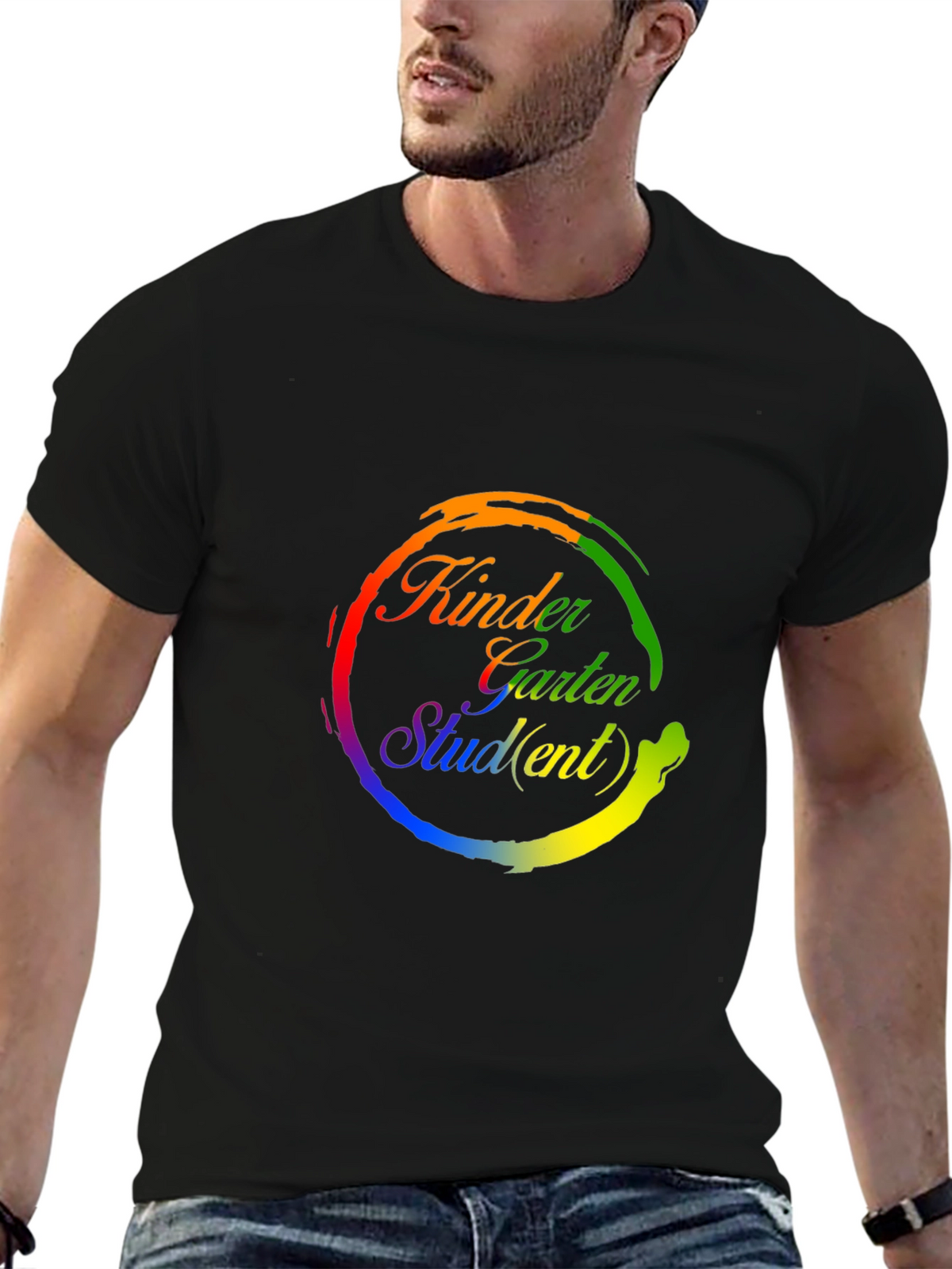 Rainbow Kindergarten Student T-Shirt