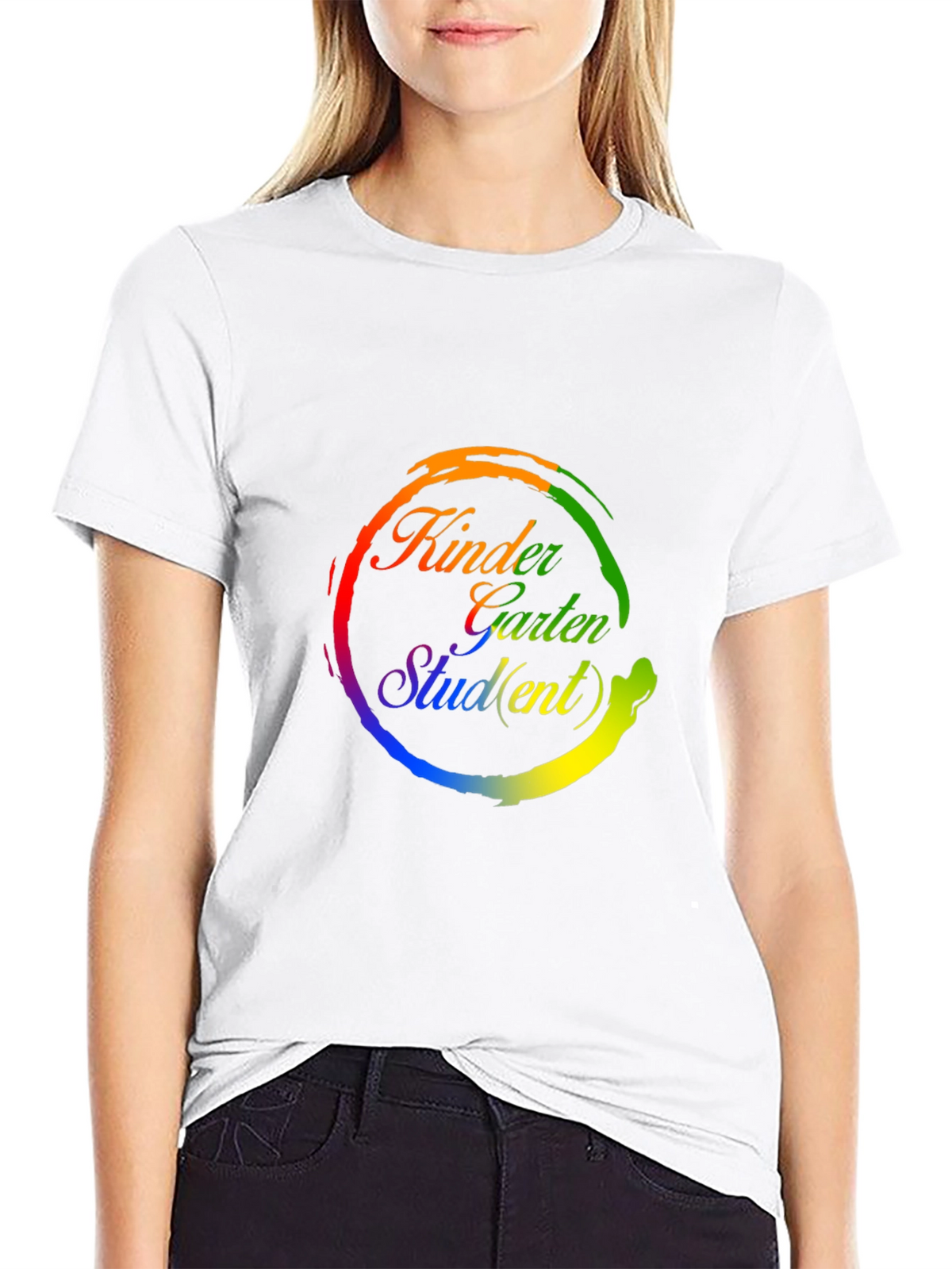 Rainbow Kindergarten Student T-Shirt