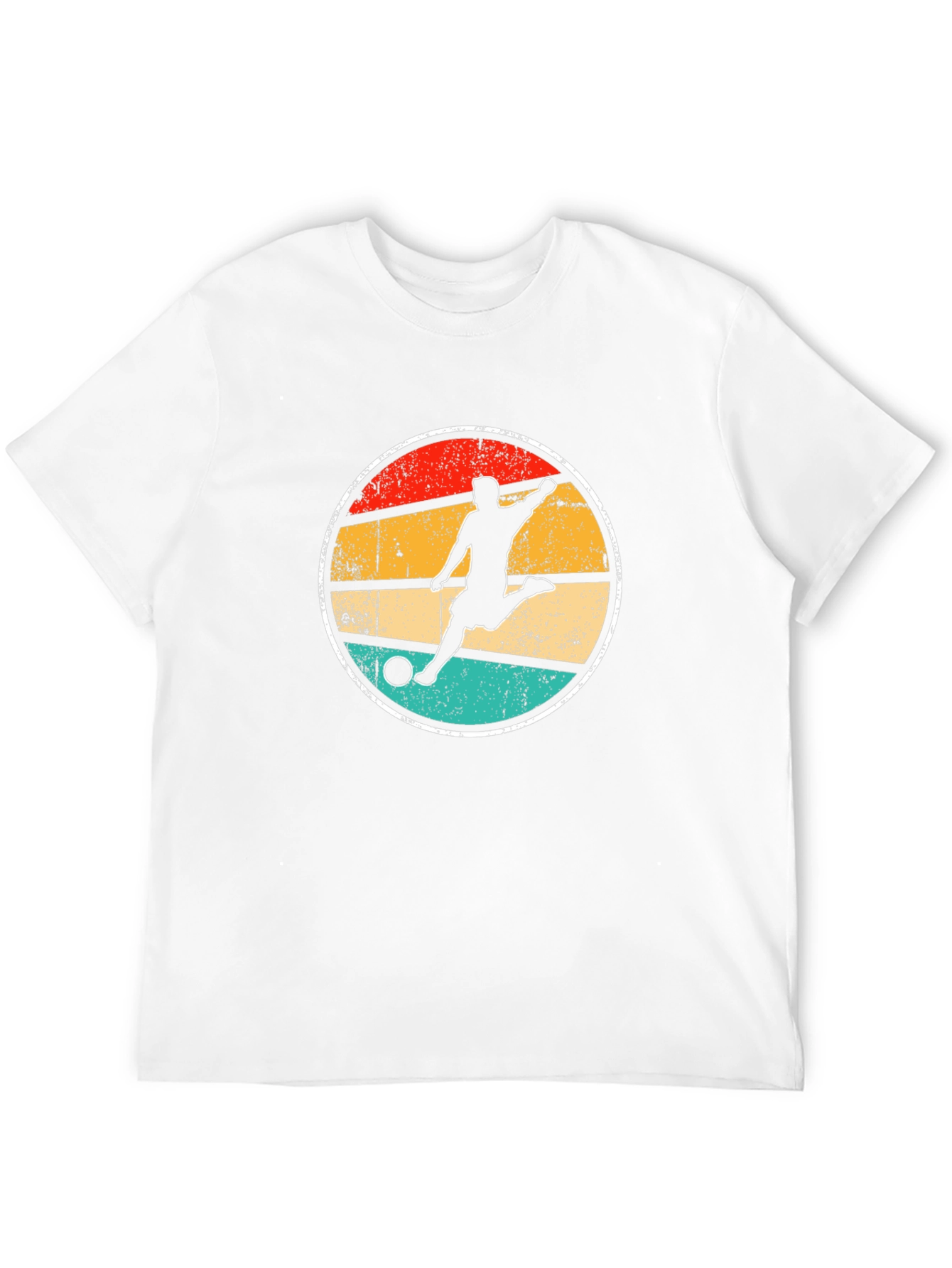 Retro Soccer Player Graphic Tee