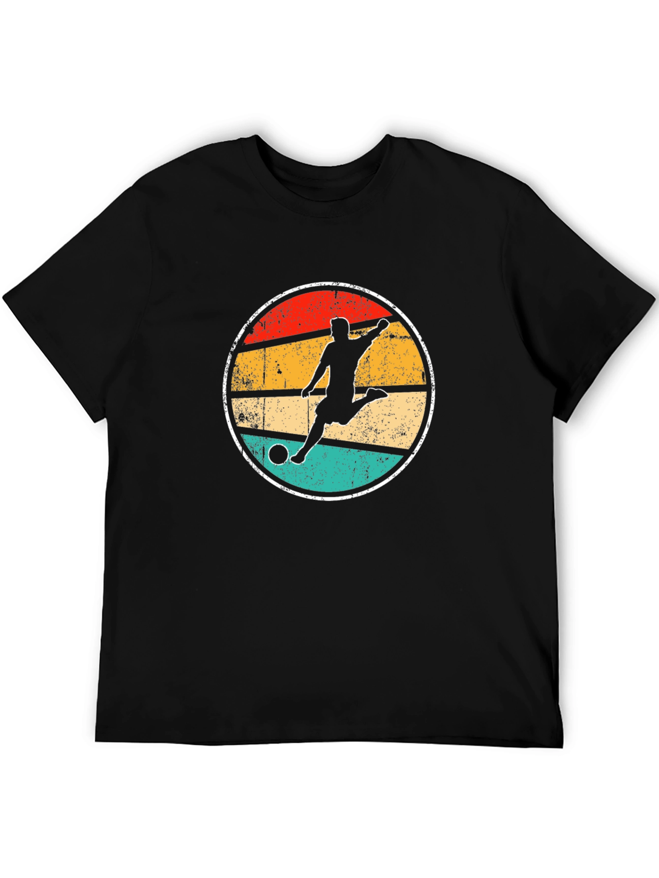 Retro Soccer Player Graphic Tee