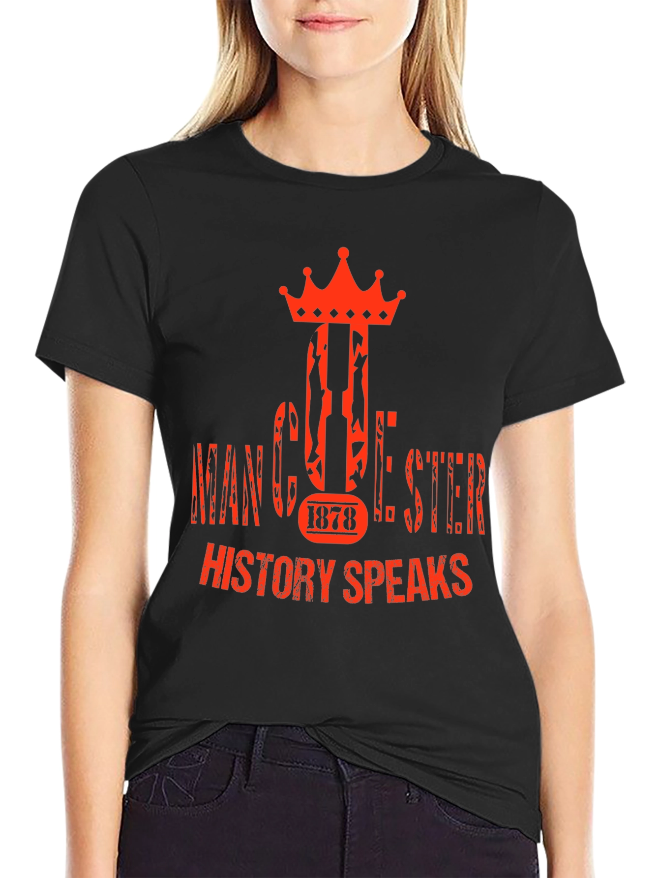 Manchester History Speaks Graphic Tee