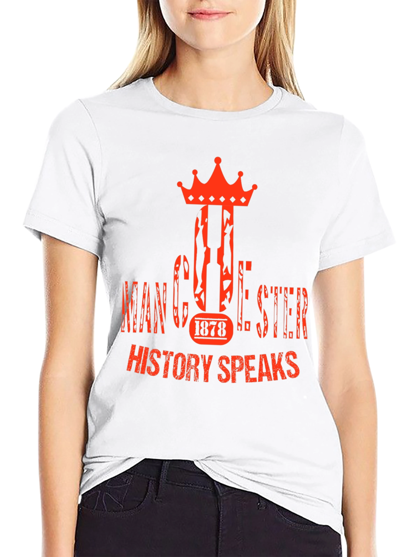 Manchester History Speaks Graphic Tee