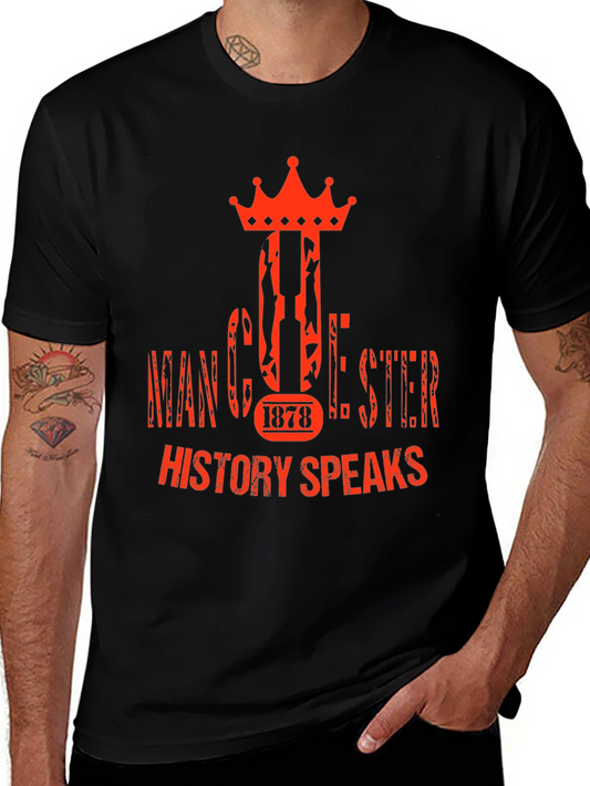 Manchester History Speaks Graphic Tee