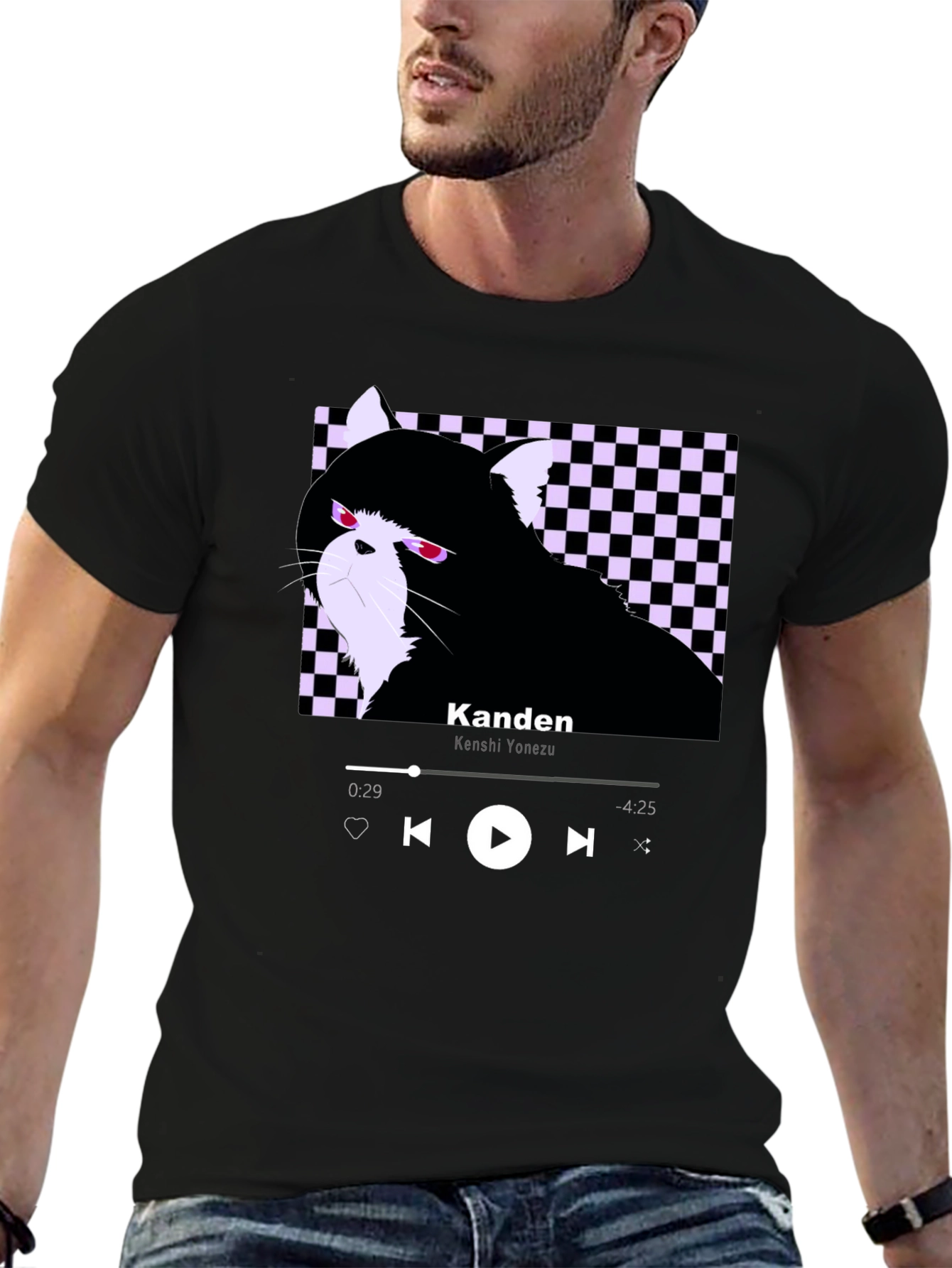 Kanden Cat T-Shirt - Graphic Tee