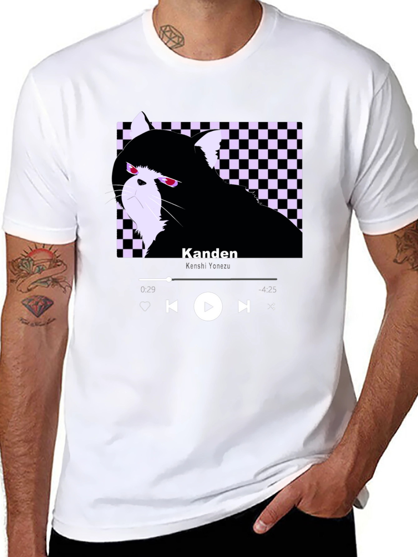 Kanden Cat T-Shirt - Graphic Tee