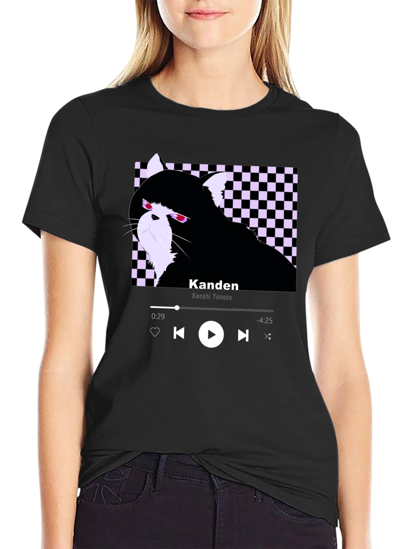 Kanden Cat T-Shirt - Graphic Tee