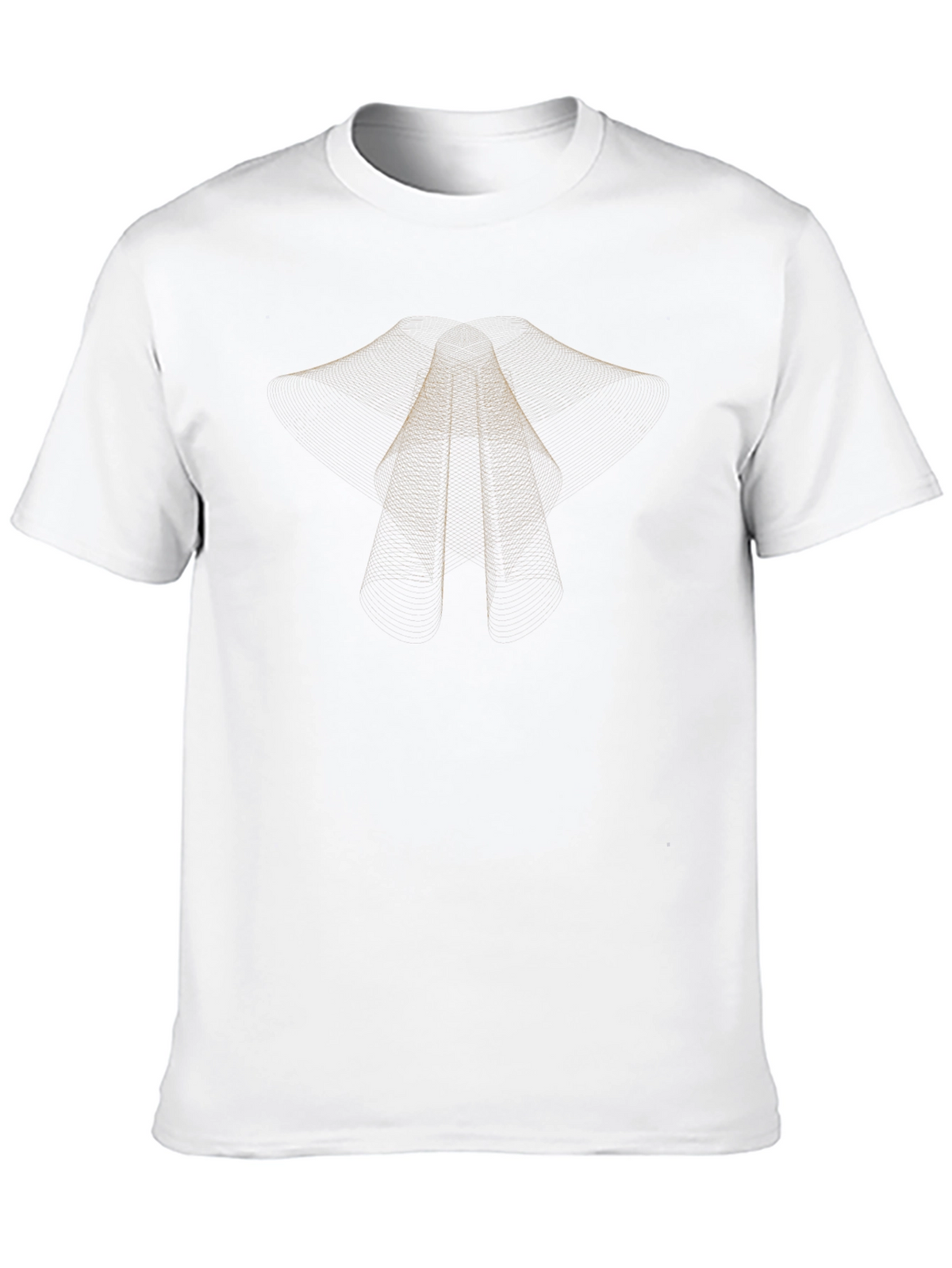 Geometric Graphic Black T-Shirt