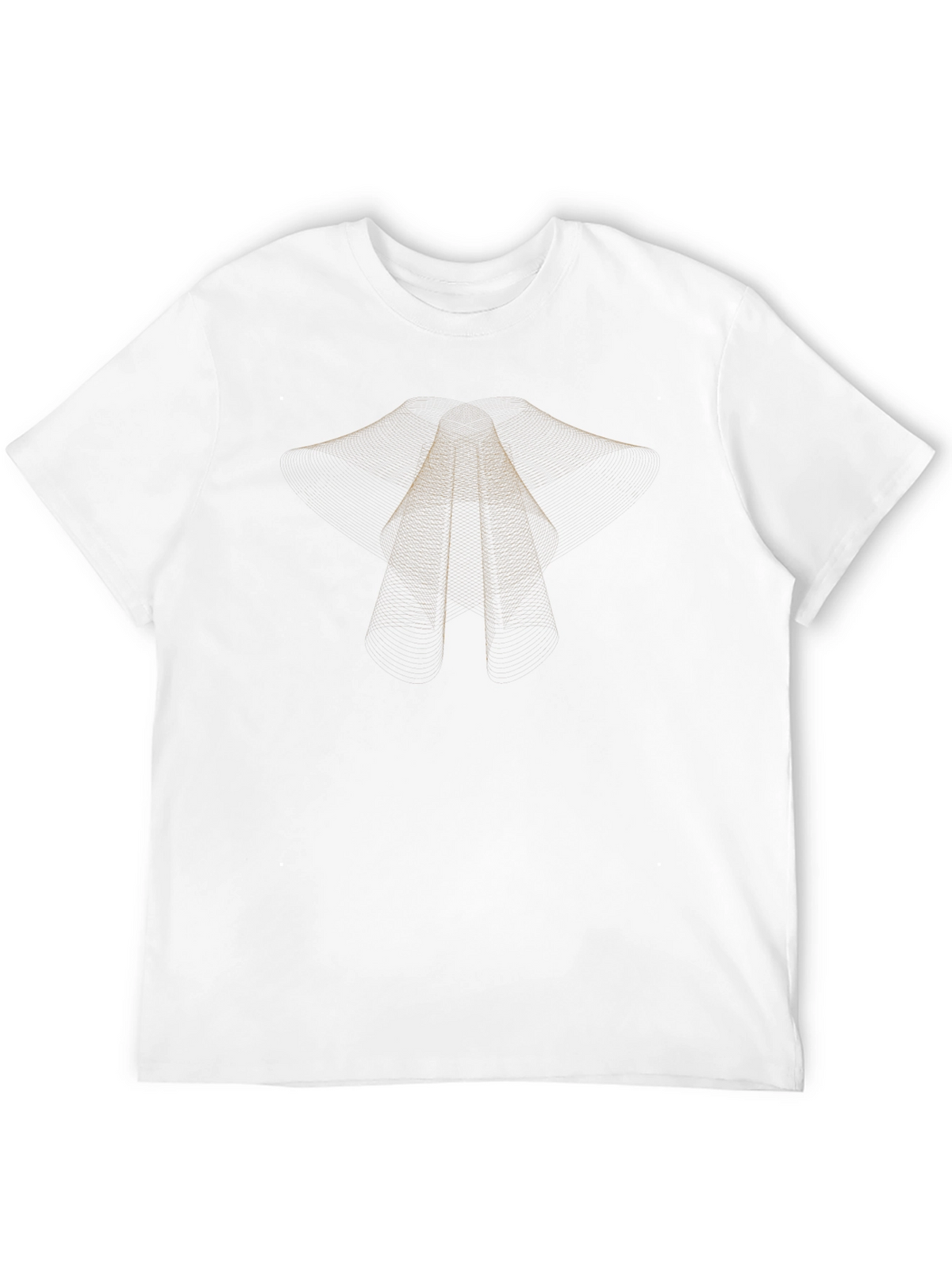 Geometric Graphic Black T-Shirt