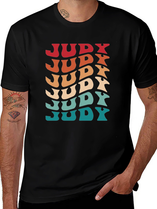Retro Judy T-Shirt - Vintage Style Name Tee