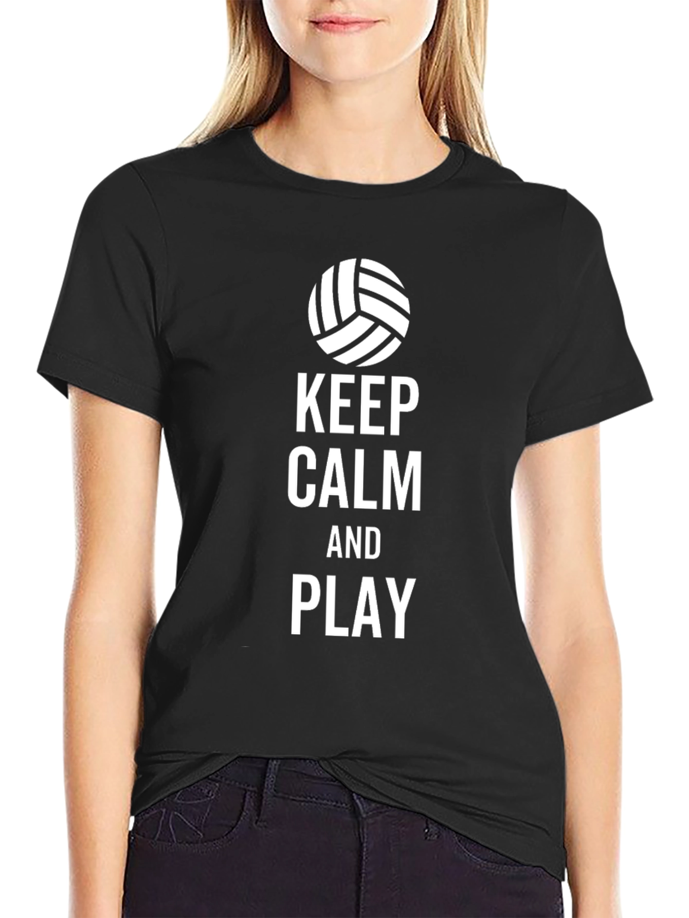 Keep Calm and Play Volleyball T-Shirt