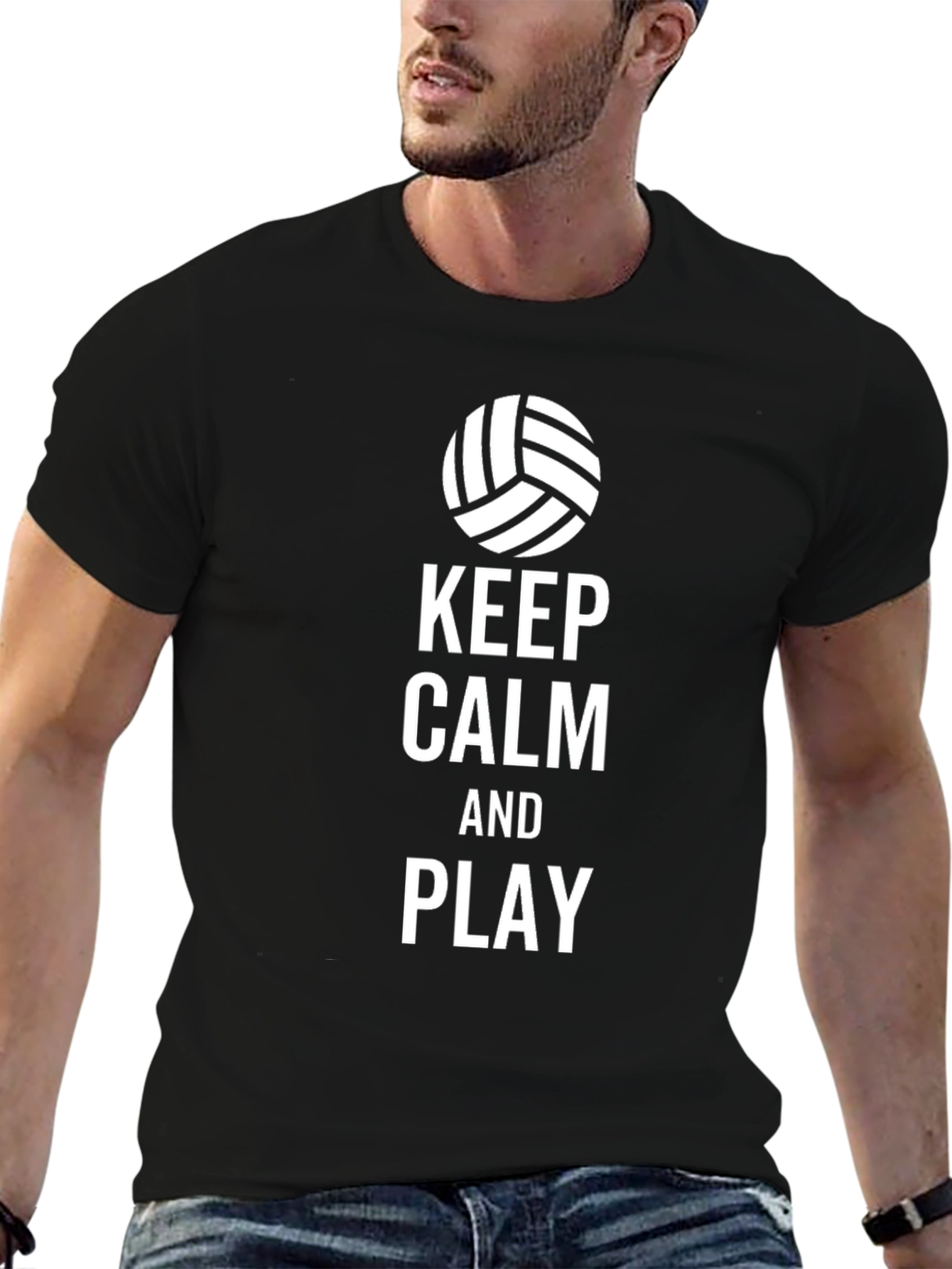 Keep Calm and Play Volleyball T-Shirt