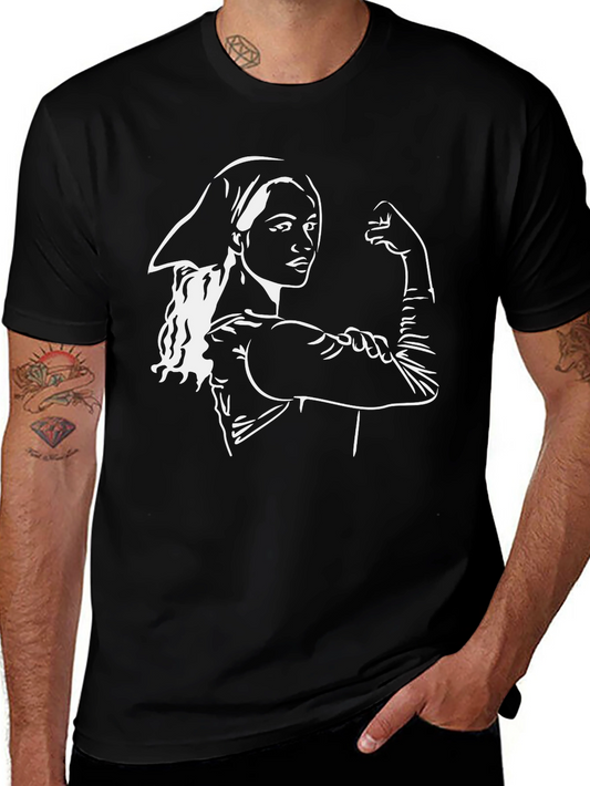 Empowered Woman Graphic Tee - Classic Black T-Shirt