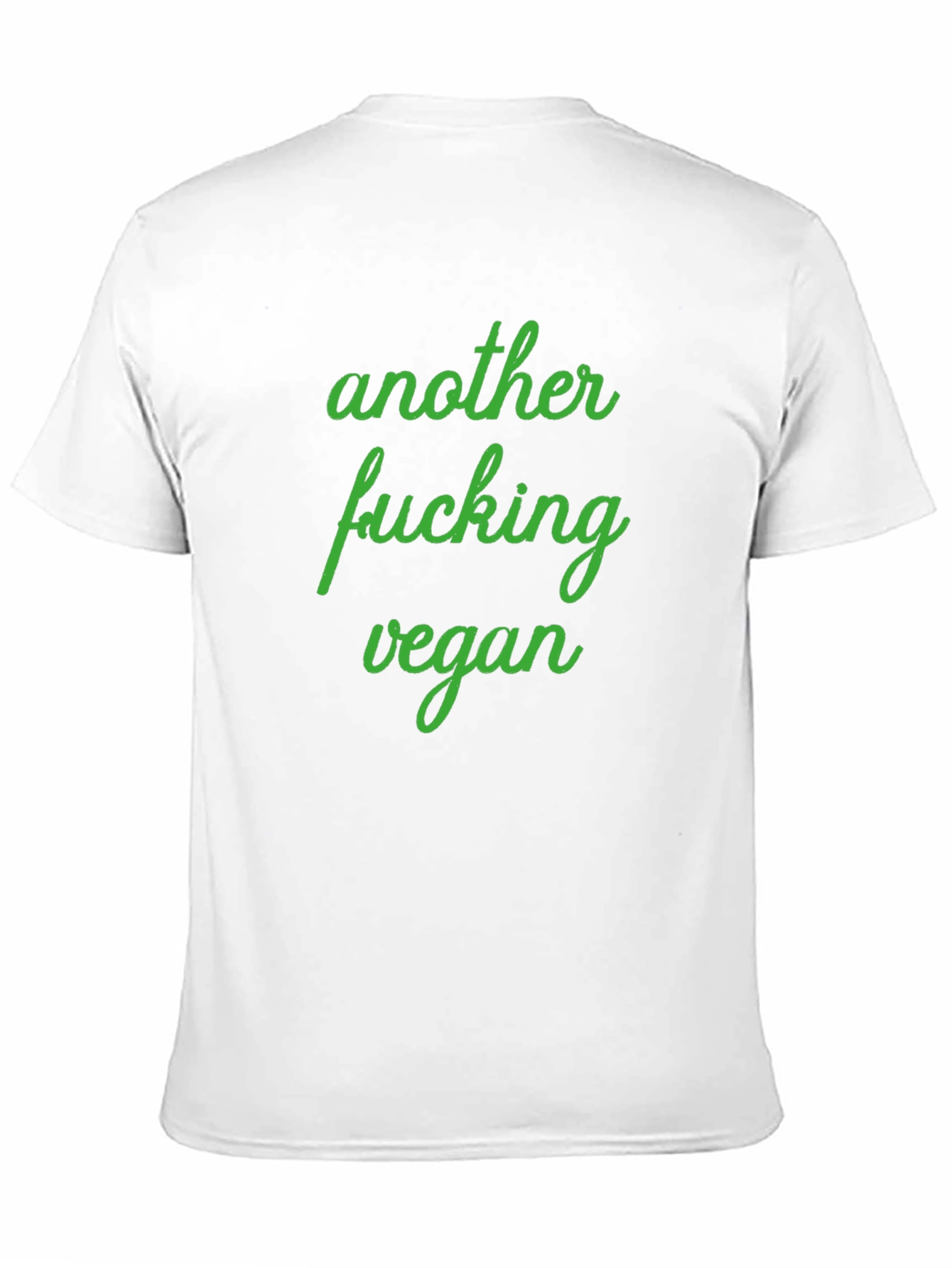 Another Fucking Vegan T-Shirt - Black