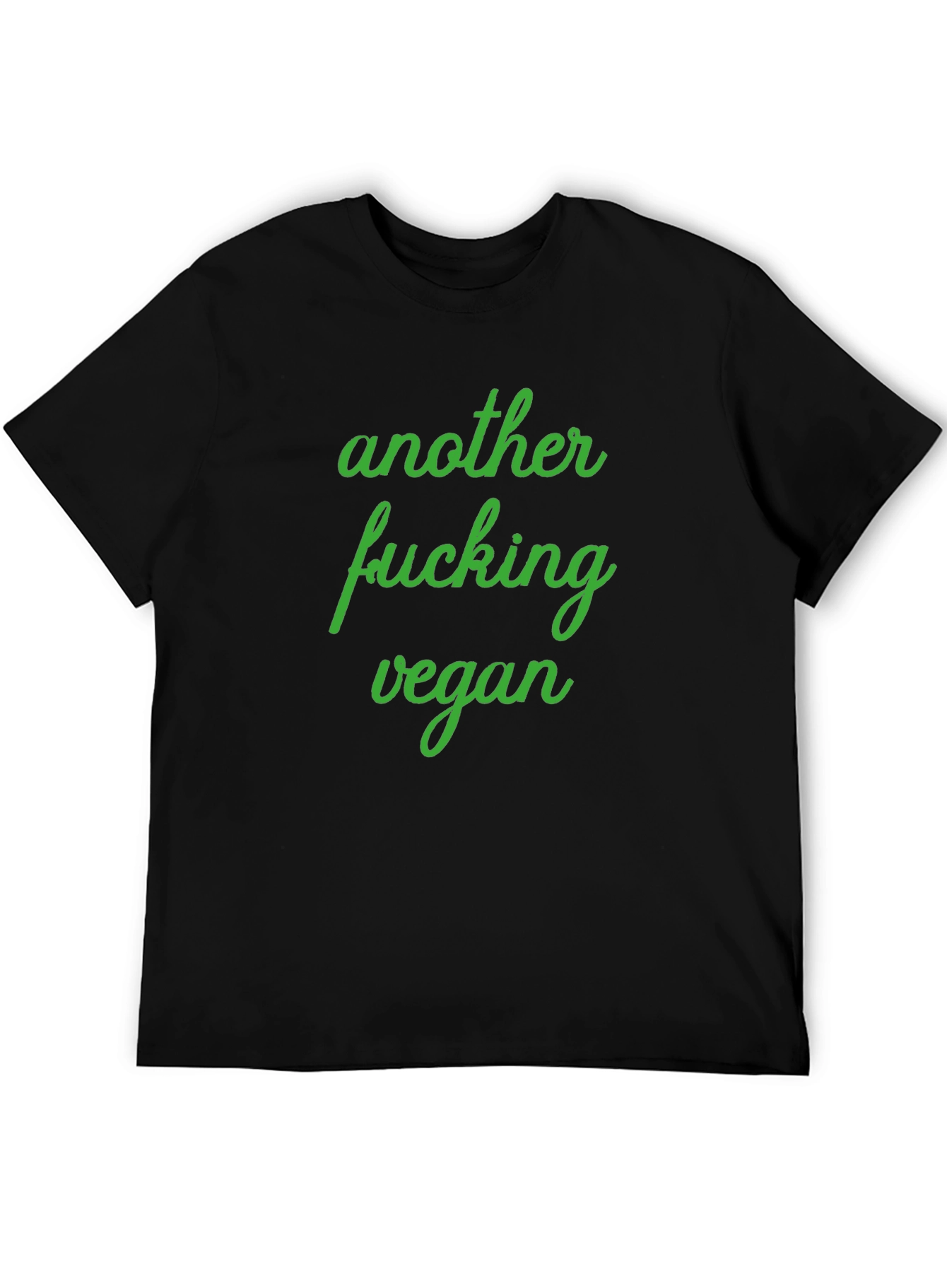 Another Fucking Vegan T-Shirt - Black