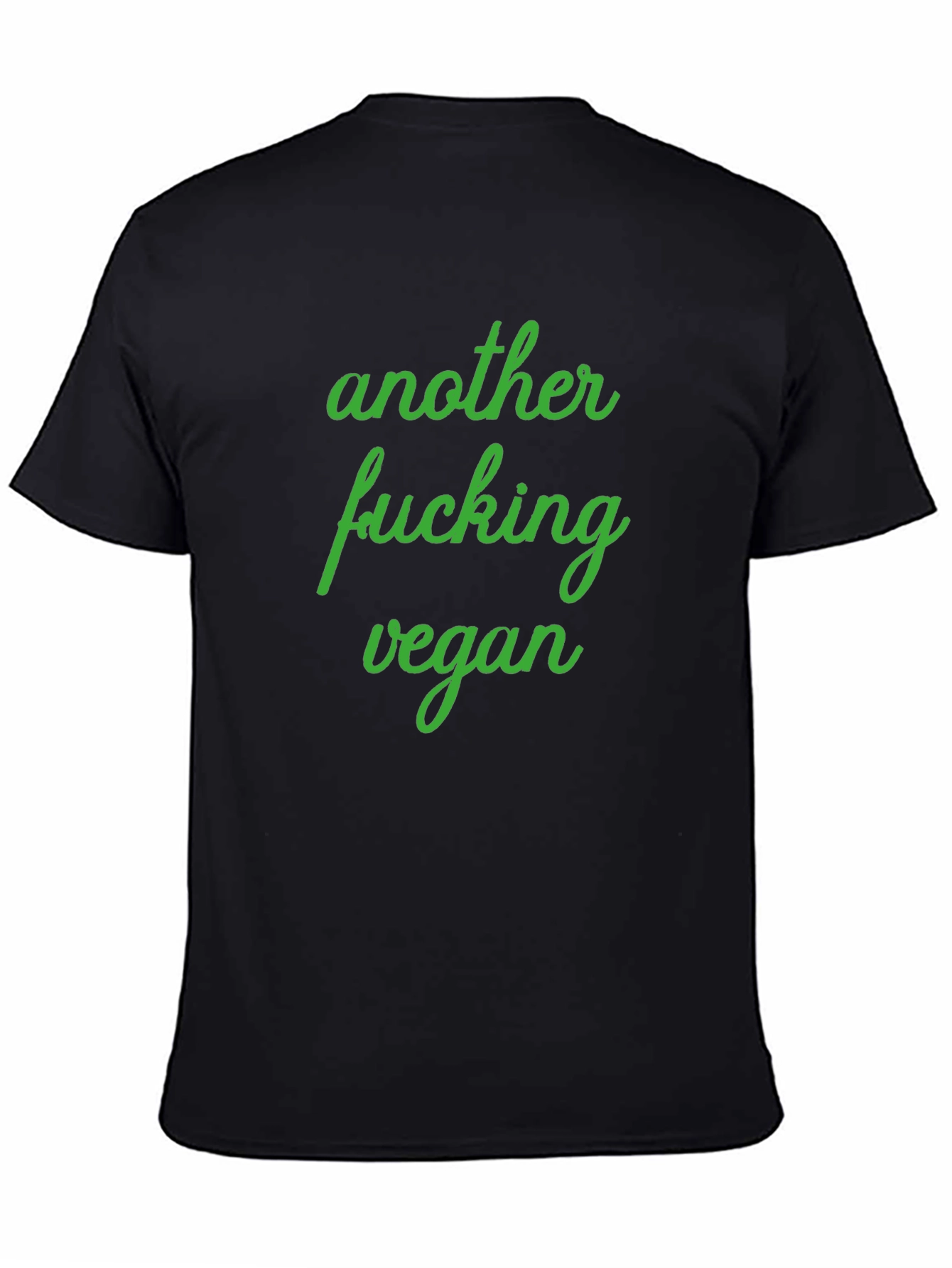 Another Fucking Vegan T-Shirt - Black