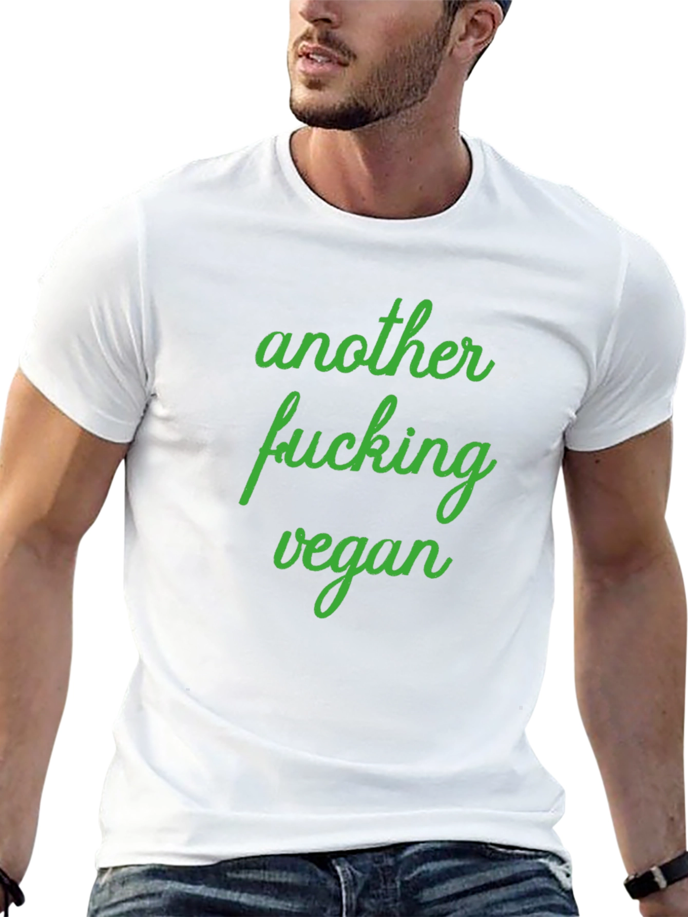 Another Fucking Vegan T-Shirt - Black