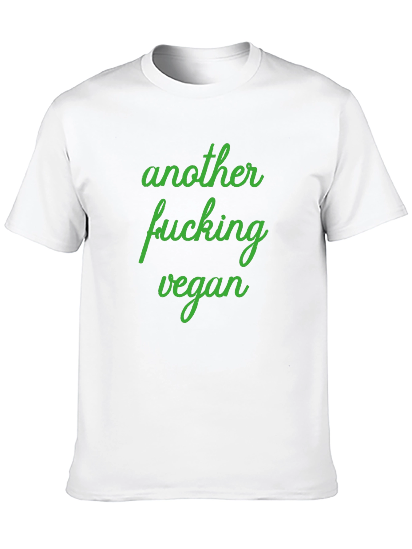 Another Fucking Vegan T-Shirt - Black
