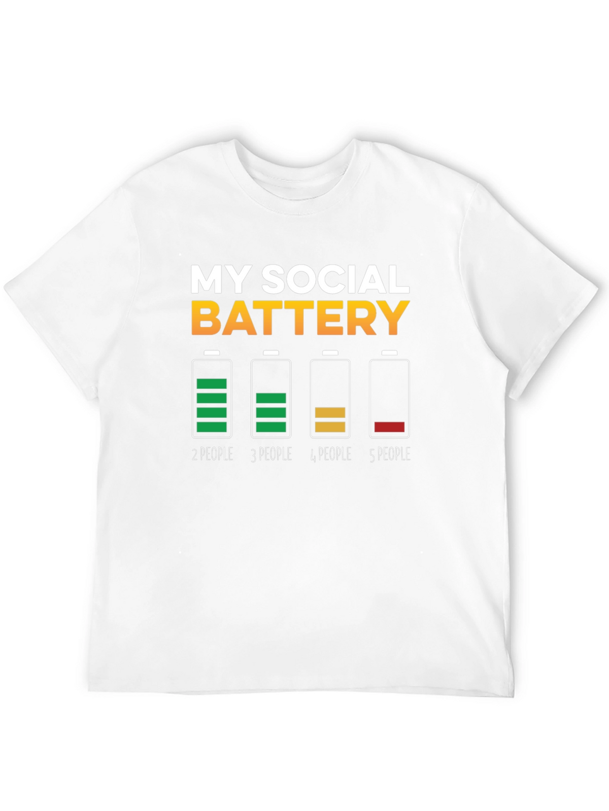 My Social Battery T-Shirt - Introvert Humor