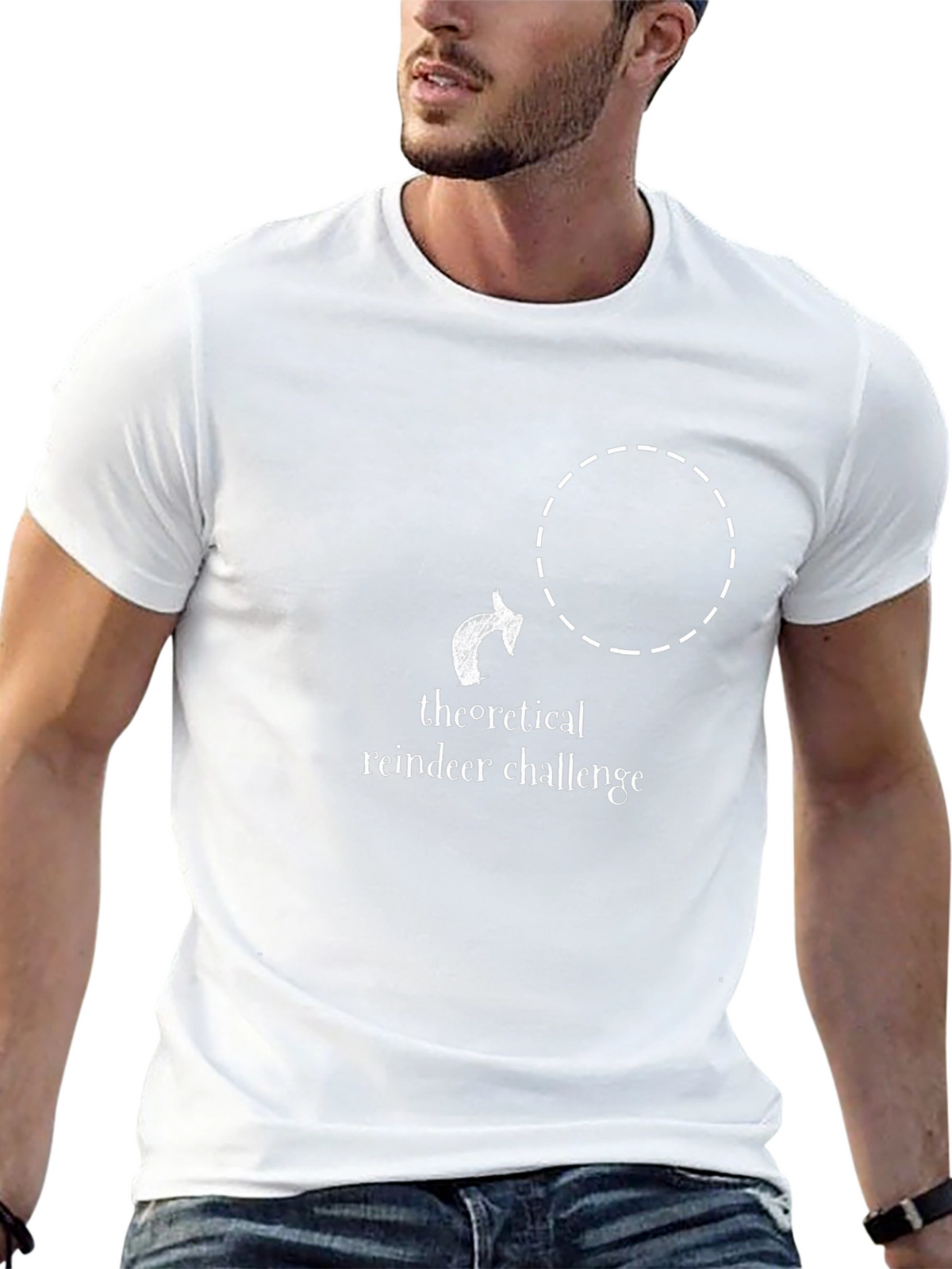 Theoretical Reindeer Challenge Graphic Tee