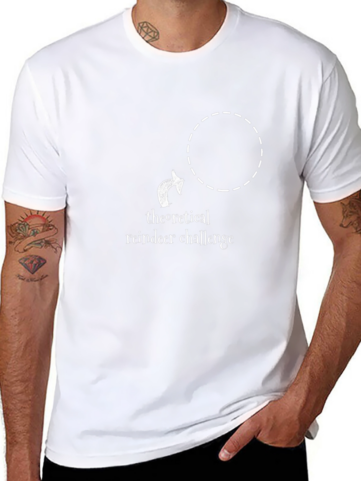 Theoretical Reindeer Challenge Graphic Tee