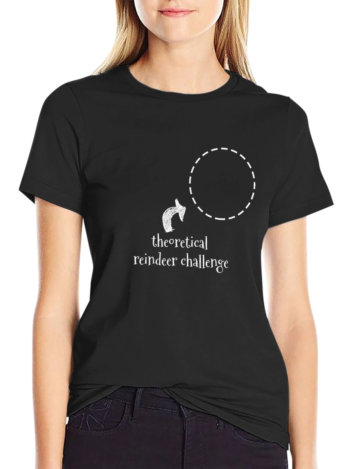 Theoretical Reindeer Challenge Graphic Tee