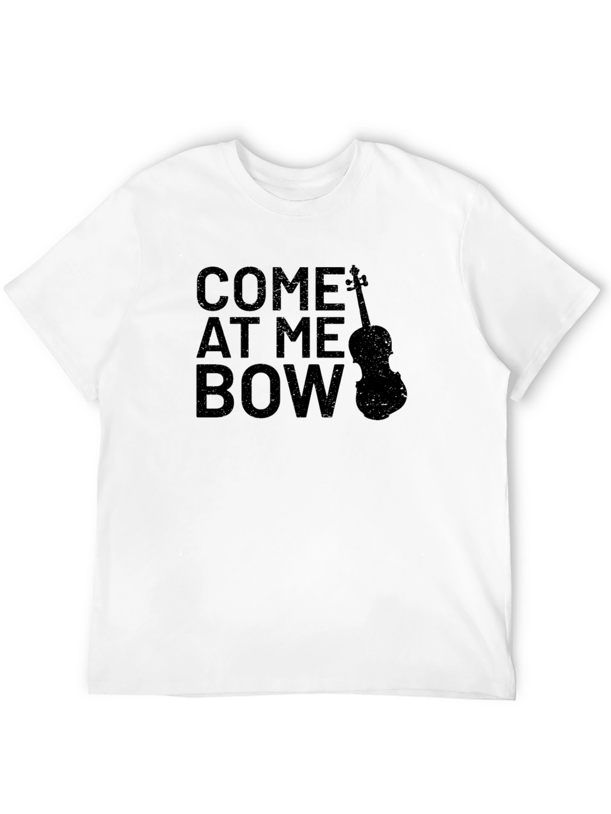 Come At Me Bow Graphic T-Shirt Musician Tee