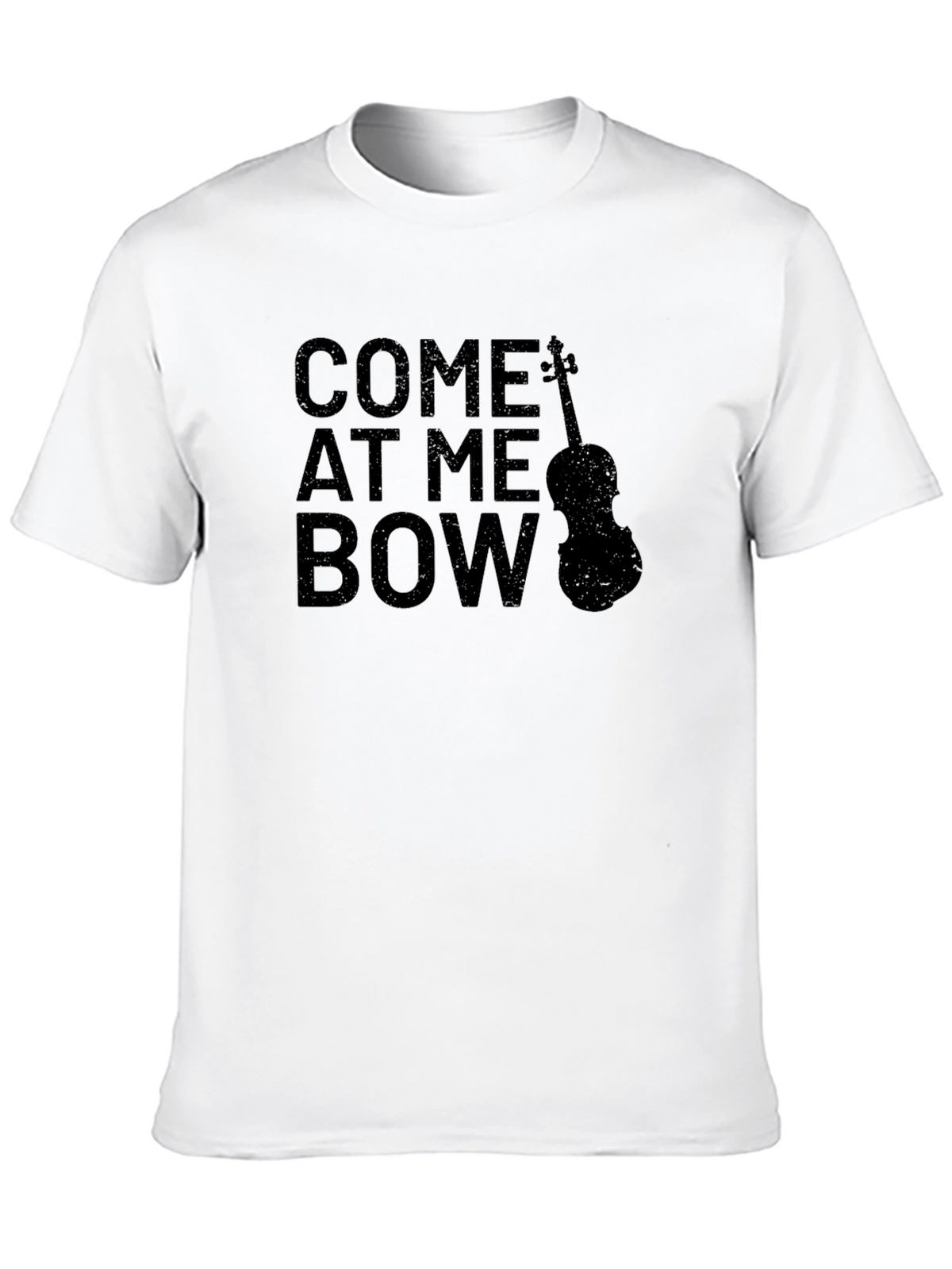 Come At Me Bow Graphic T-Shirt Musician Tee