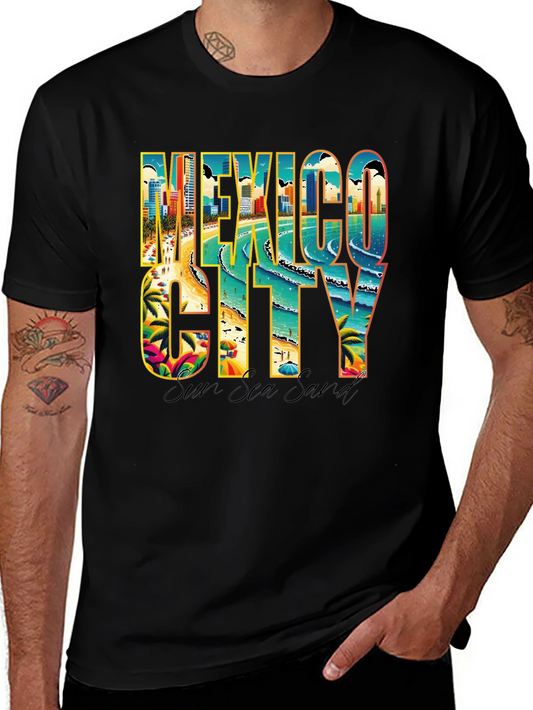 Mexico City Sun Sea Sand T-Shirt