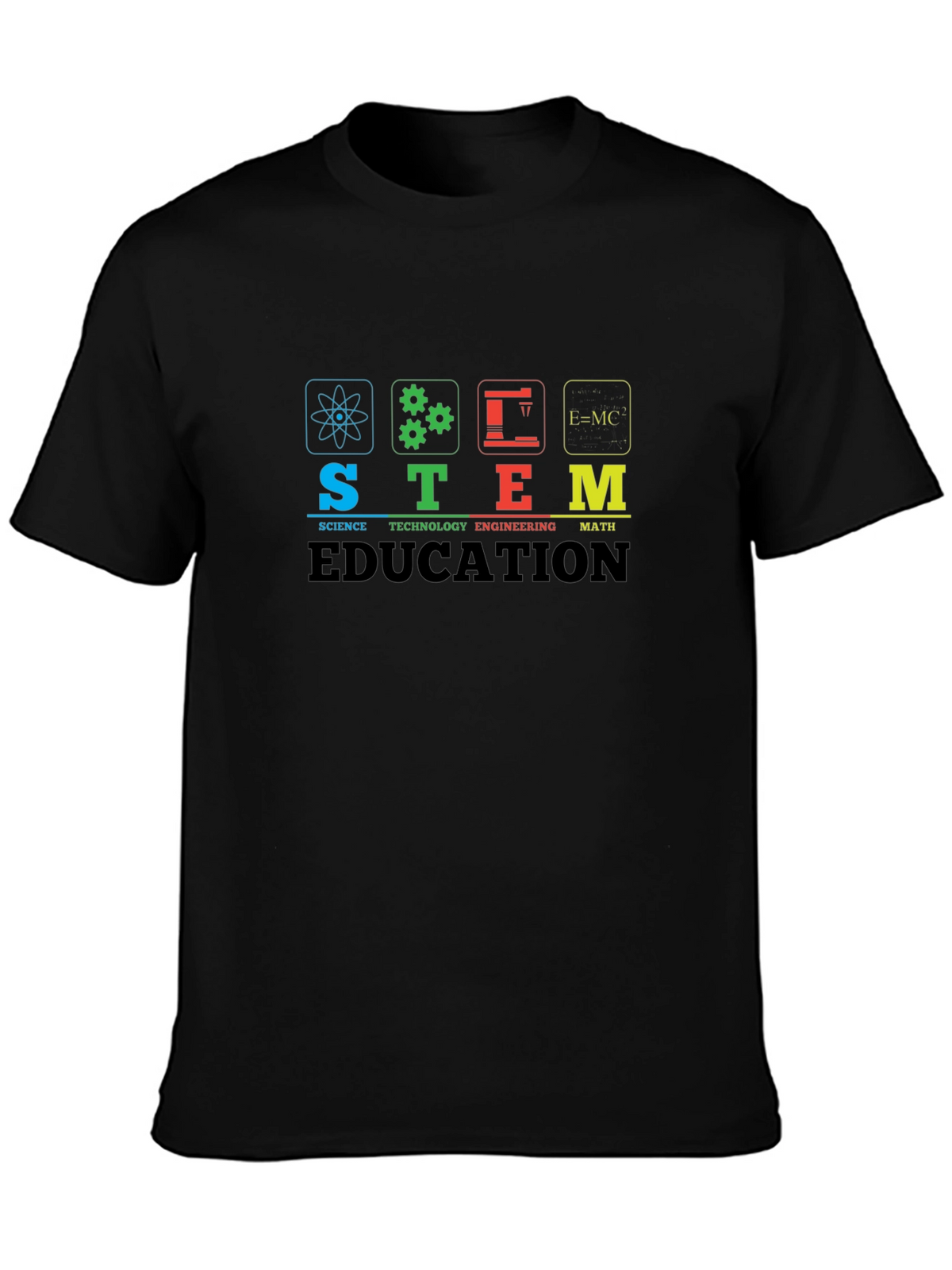 STEM Education Graphic Print T-Shirt