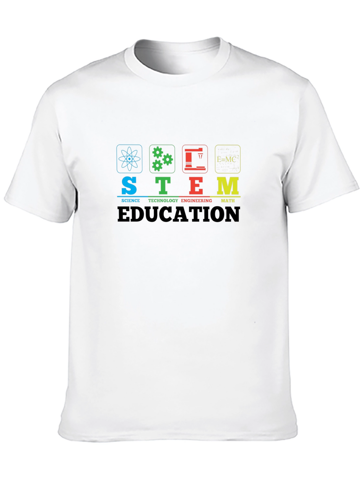 STEM Education Graphic Print T-Shirt