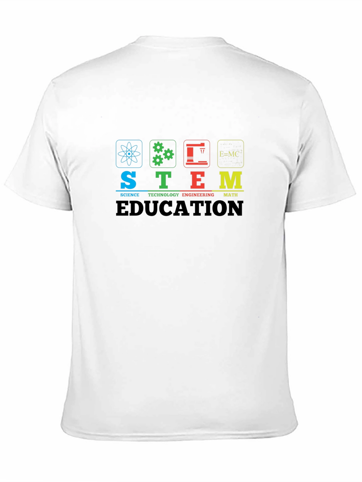 STEM Education Graphic Print T-Shirt