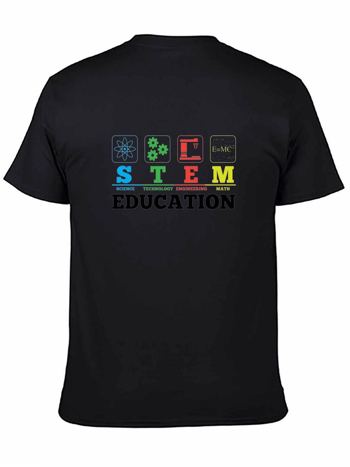 STEM Education Graphic Print T-Shirt