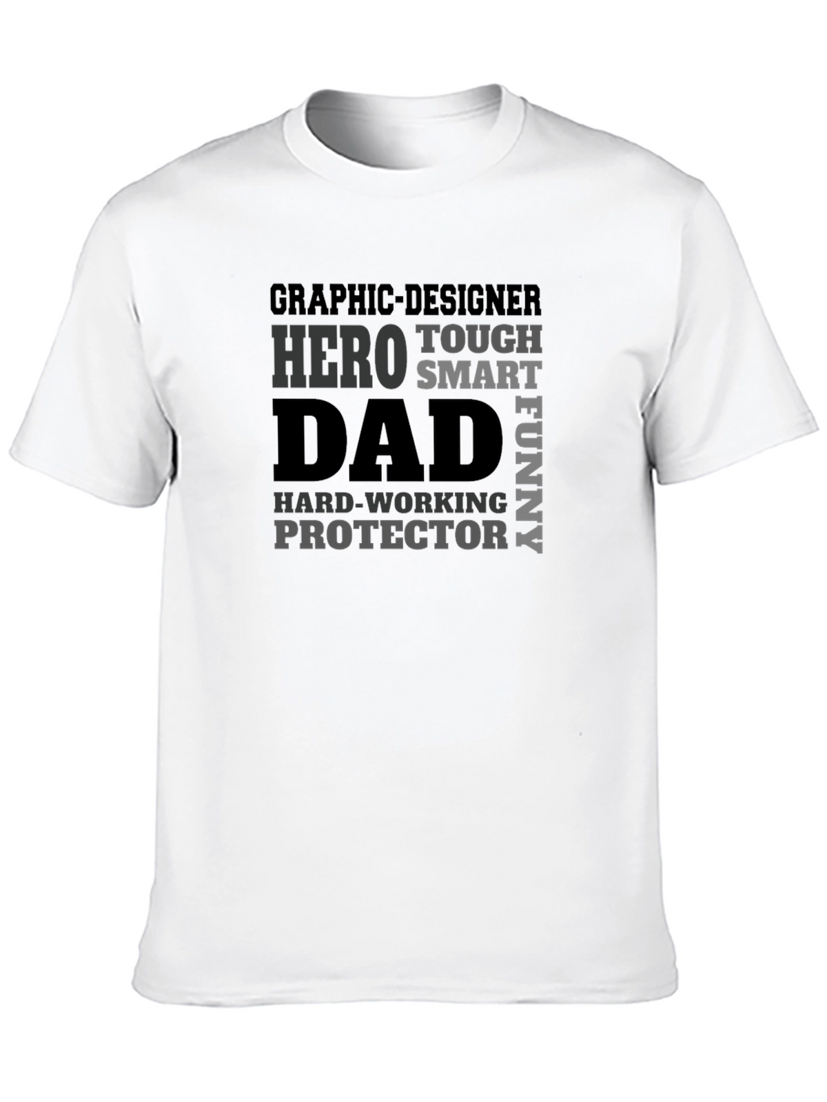 Graphic Designer Dad Hero T-Shirt