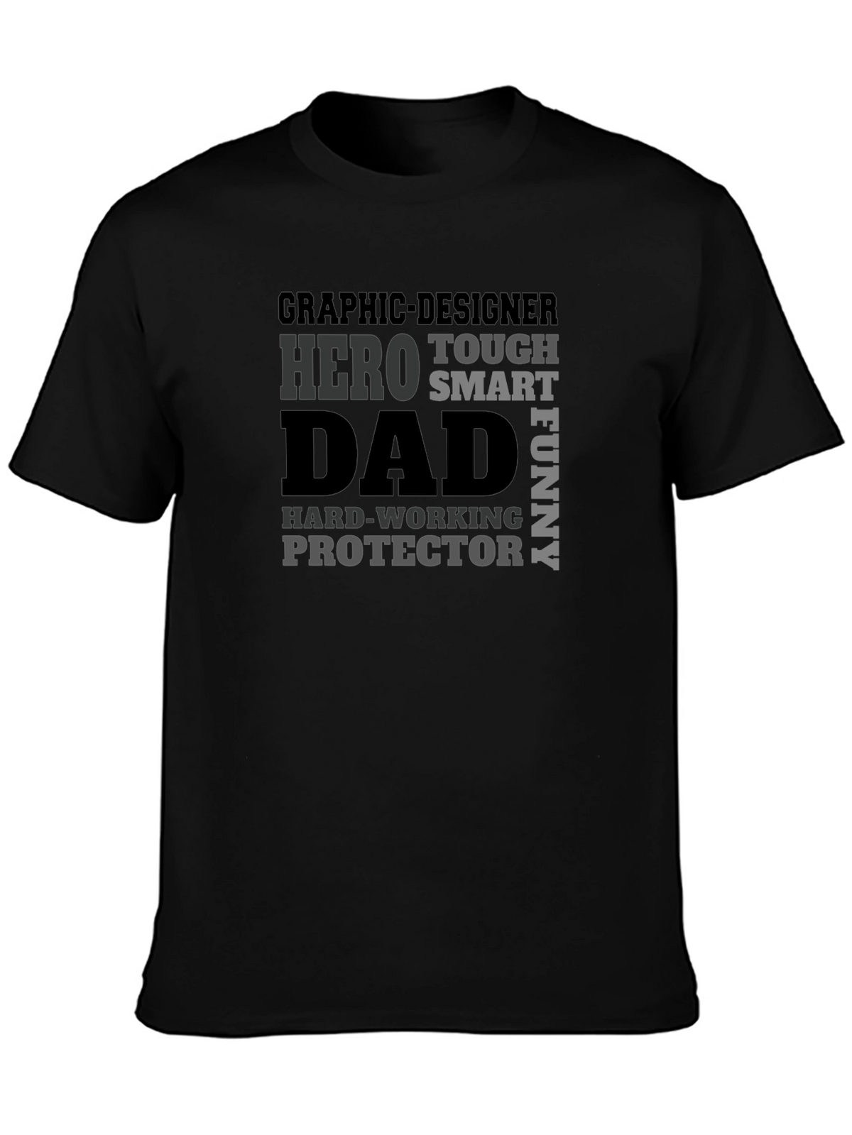 Graphic Designer Dad Hero T-Shirt