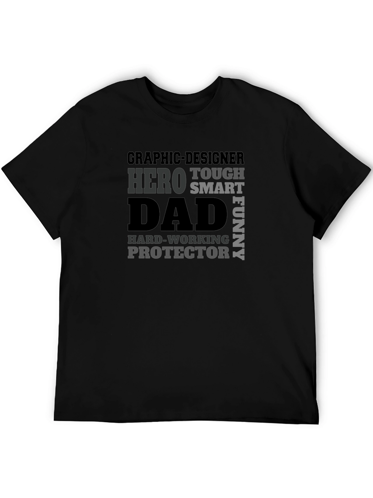 Graphic Designer Dad Hero T-Shirt