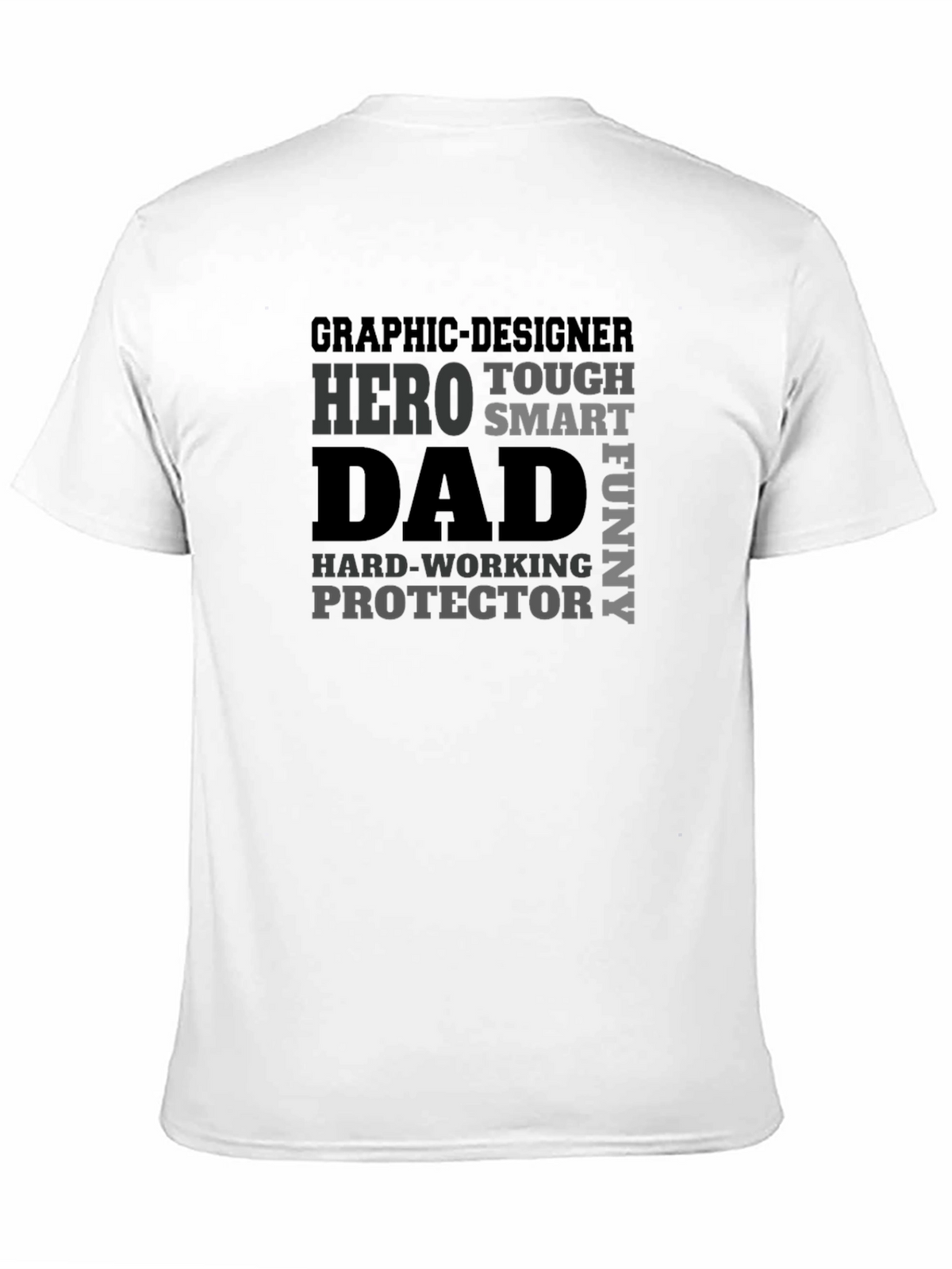 Graphic Designer Dad Hero T-Shirt