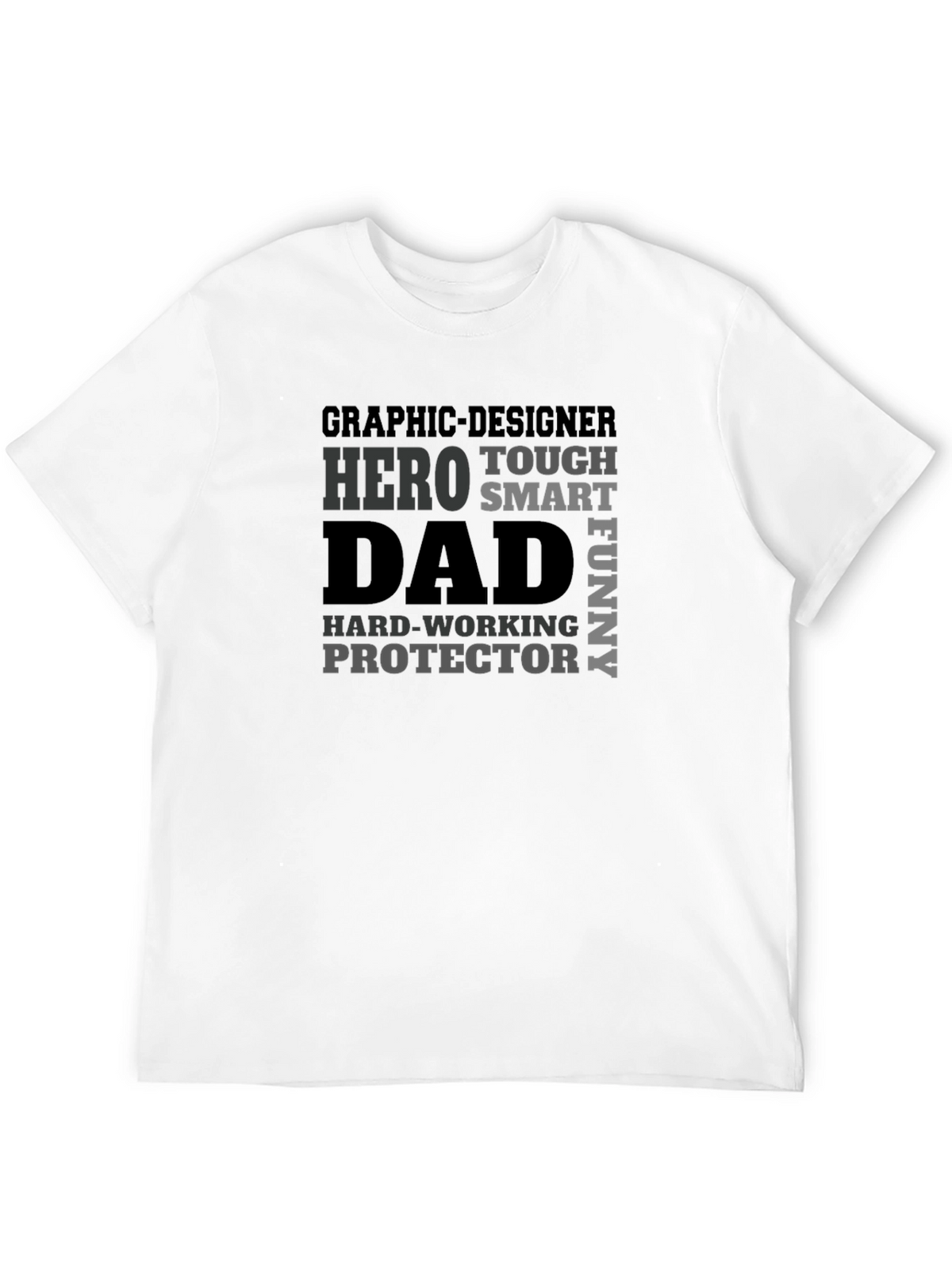 Graphic Designer Dad Hero T-Shirt