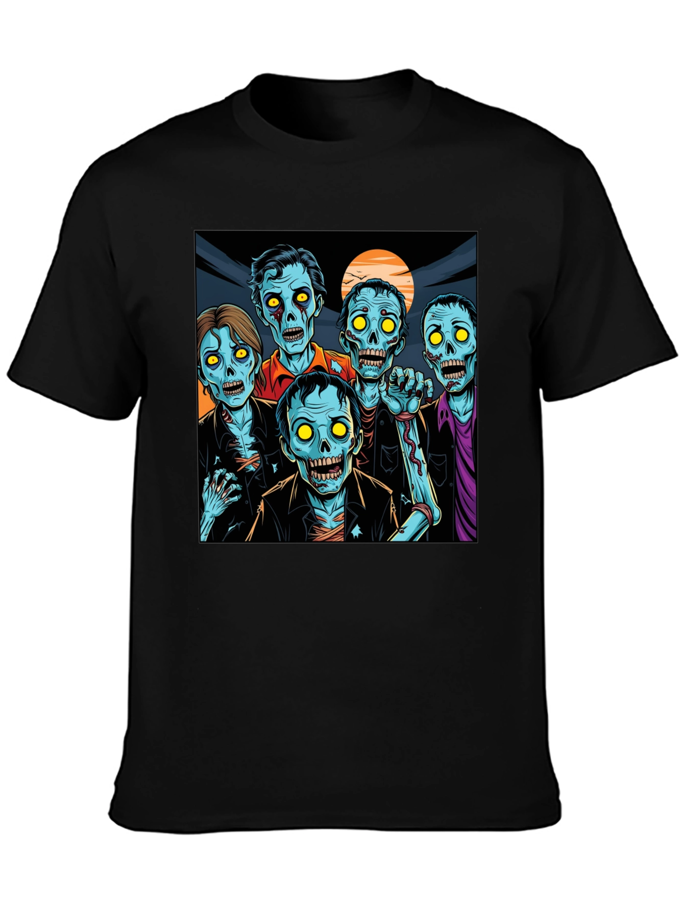 Zombie Squad Graphic Tee - Black T-Shirt