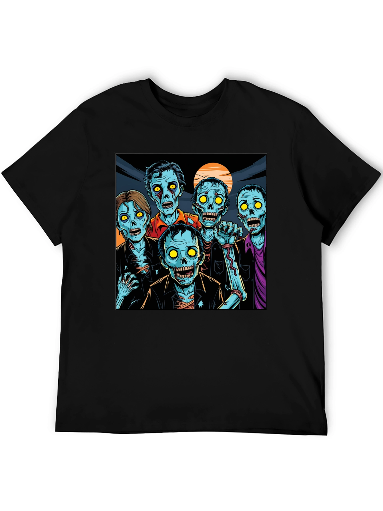 Zombie Squad Graphic Tee - Black T-Shirt