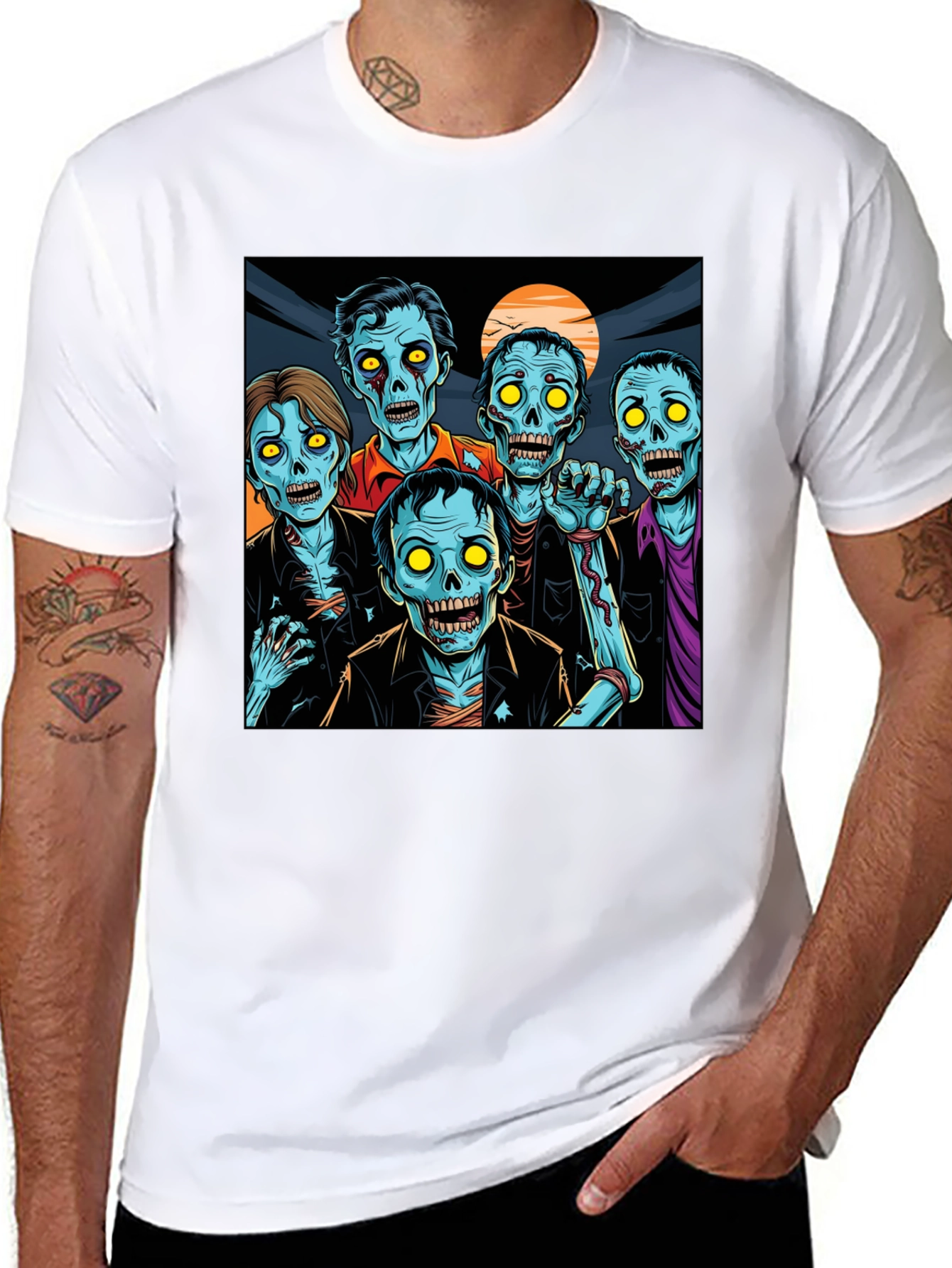 Zombie Squad Graphic Tee - Black T-Shirt