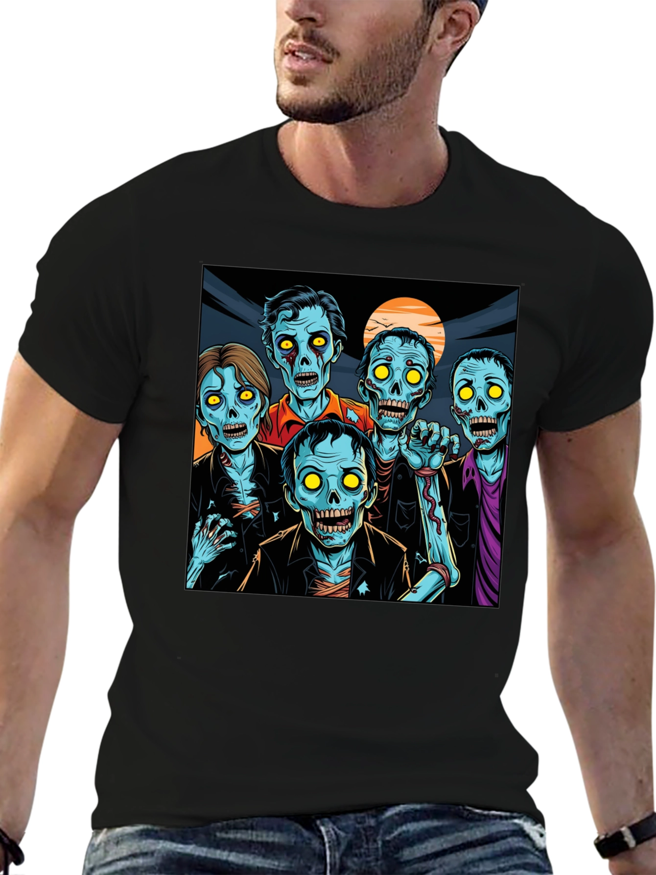Zombie Squad Graphic Tee - Black T-Shirt