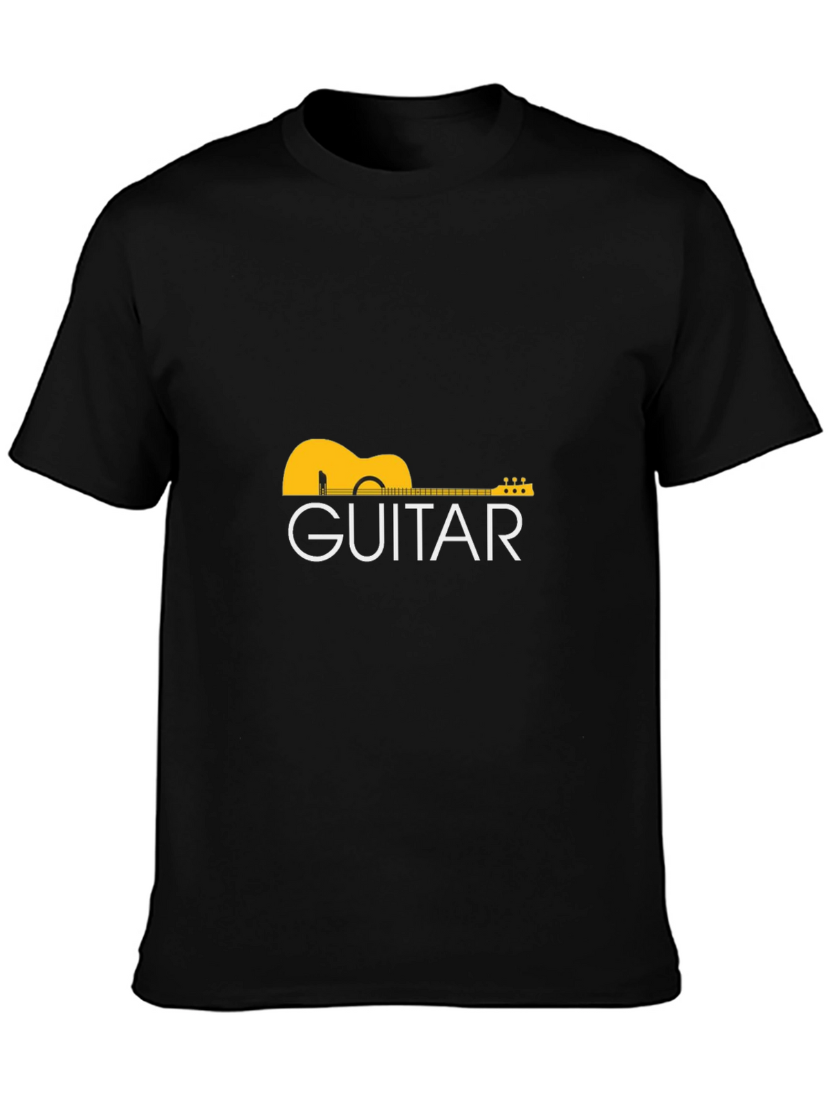 Guitar Graphic T-Shirt - Classic Music Tee