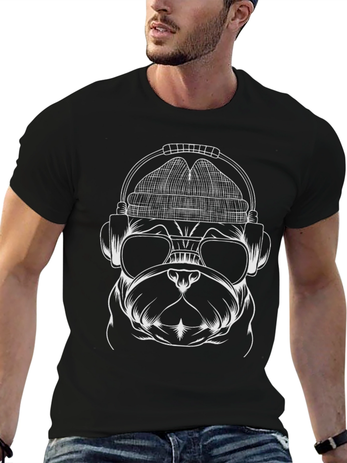 Cool Dog T-Shirt - DJ Pug Life